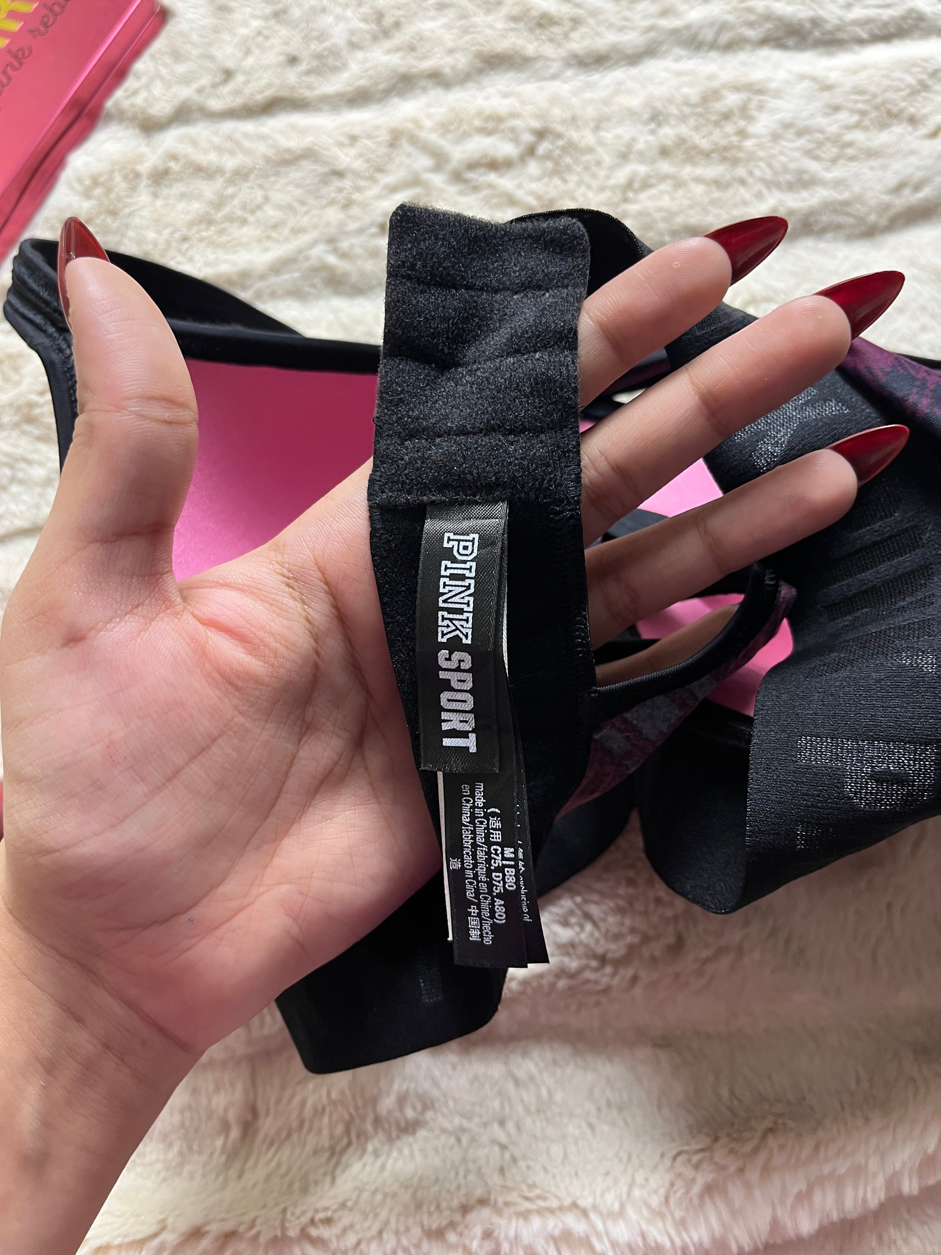 PINK sports medium sports bra
