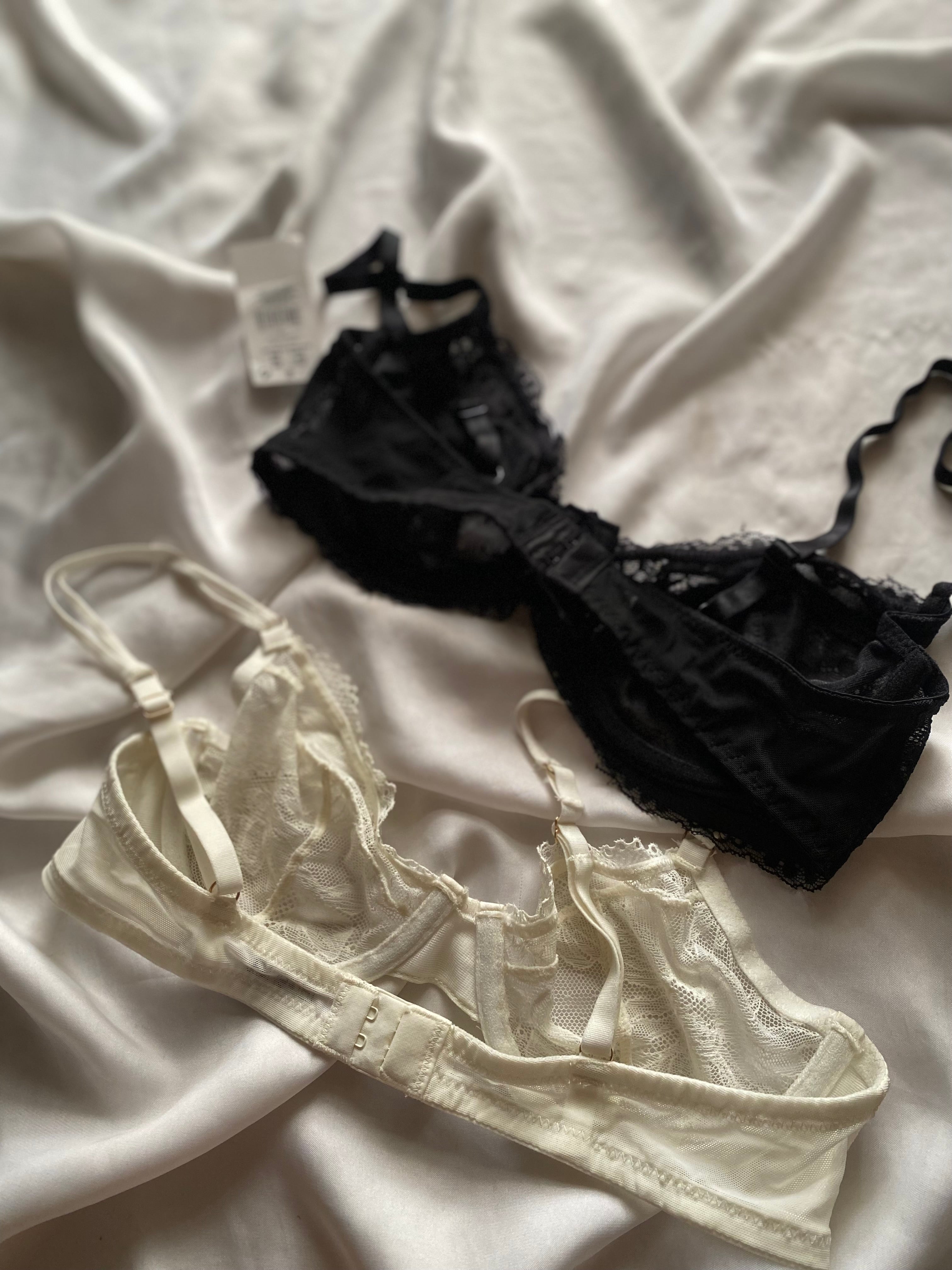 Primark & pepCo See through 34B bralettes