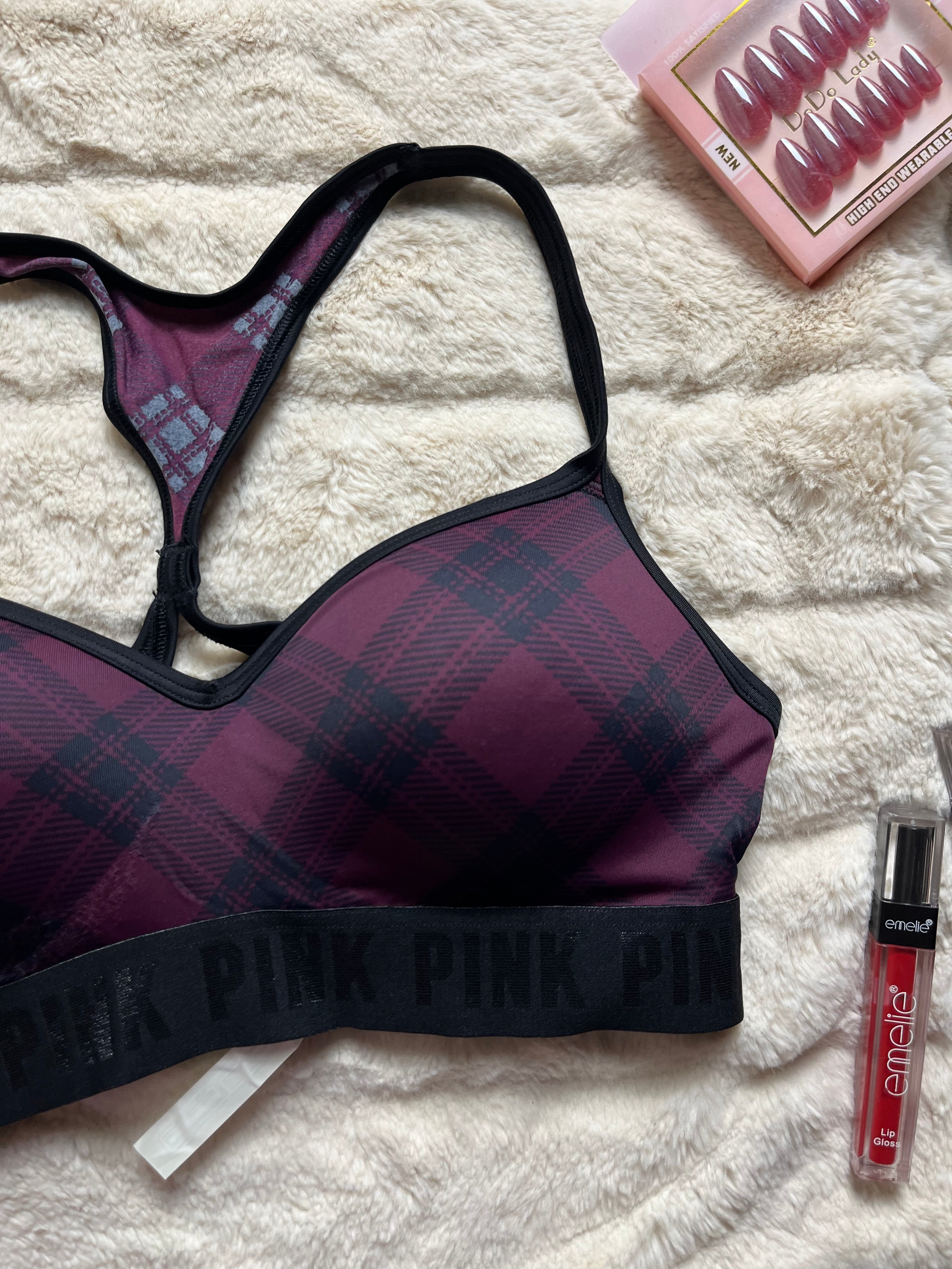 PINK sports medium sports bra