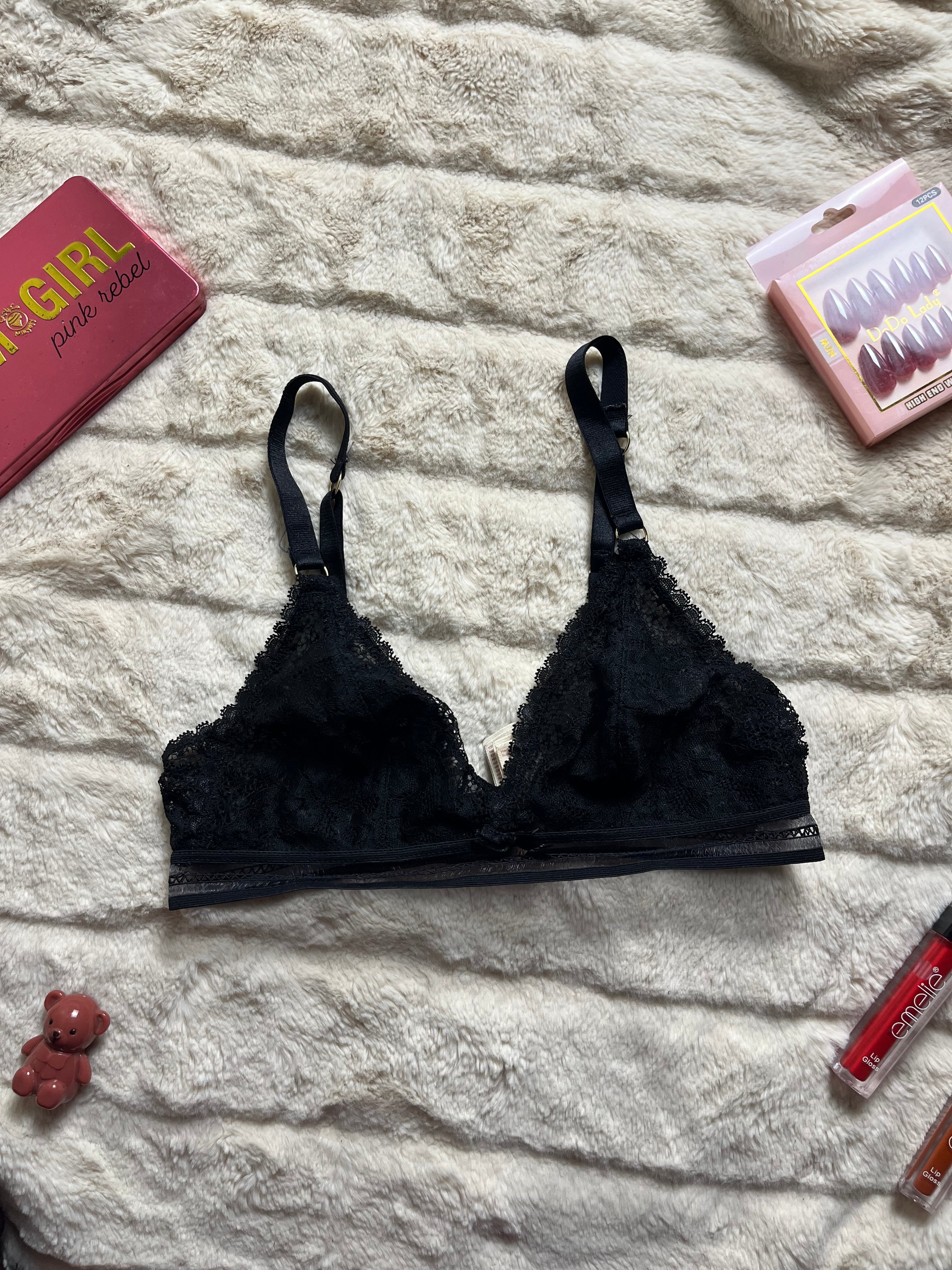 Small see through bralette
