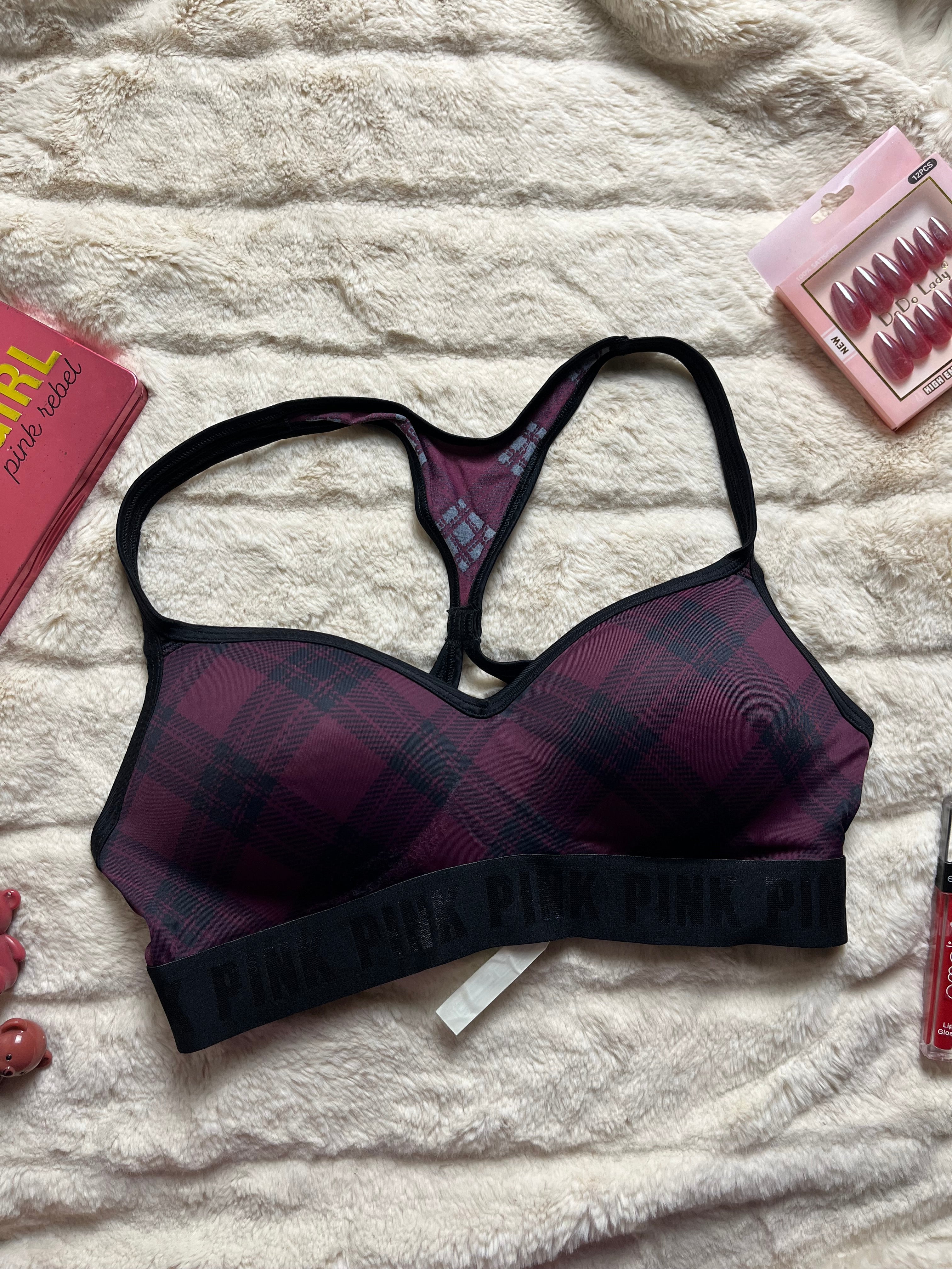 PINK sports medium sports bra