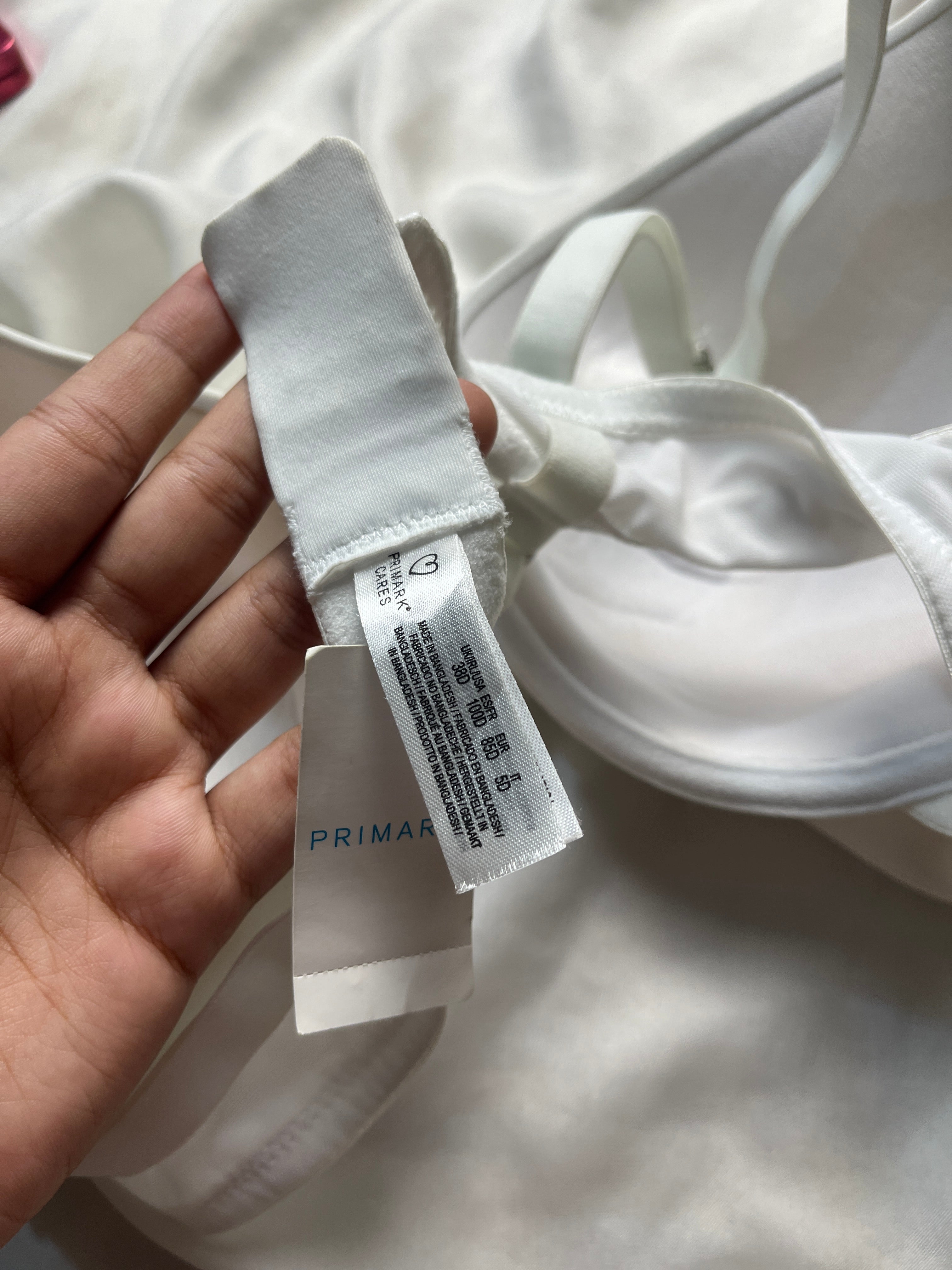 Primark tagged Tshirt bra 38D bra