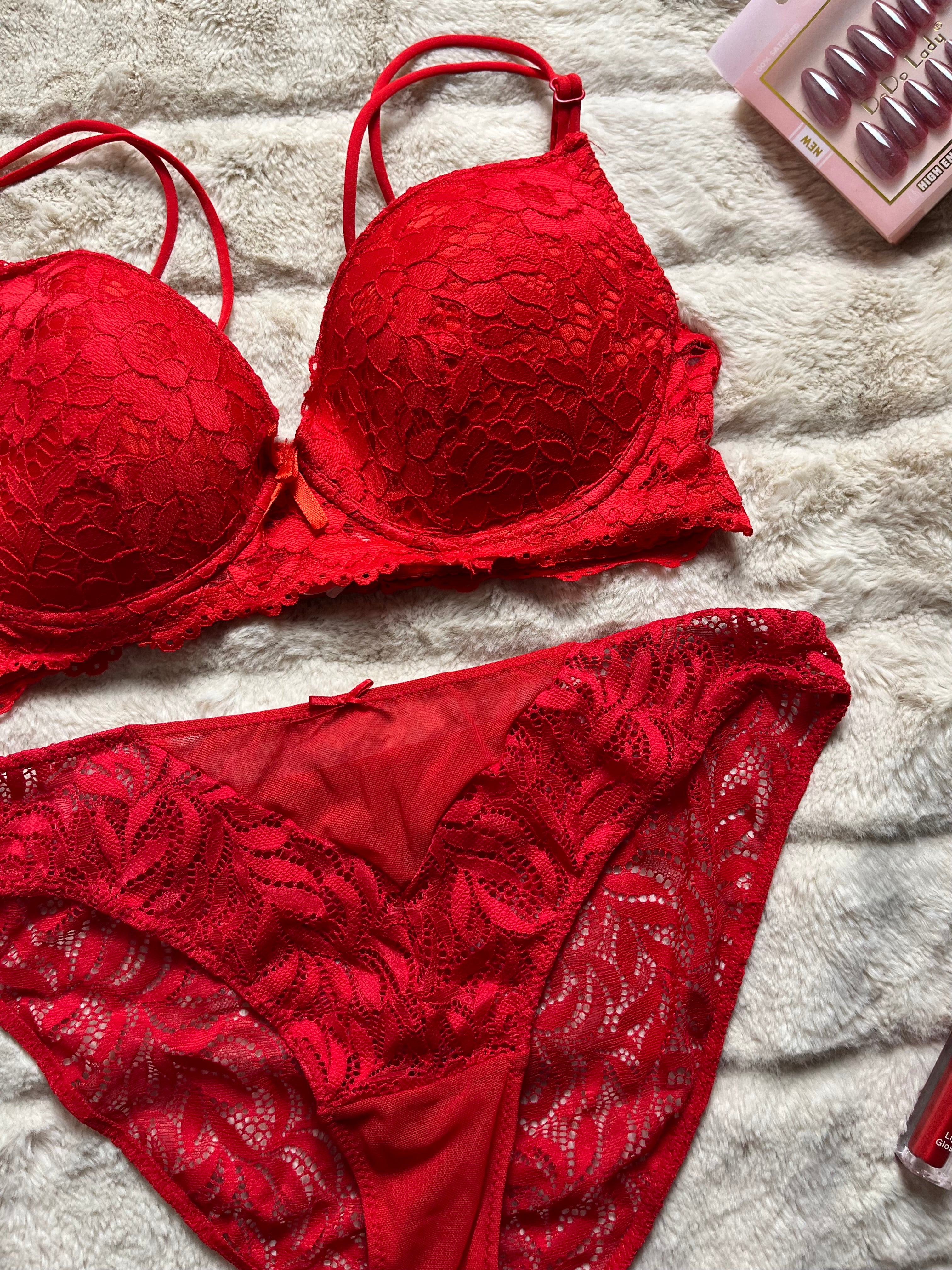 Shein tshirt bra with see through panty size : 34C/36C