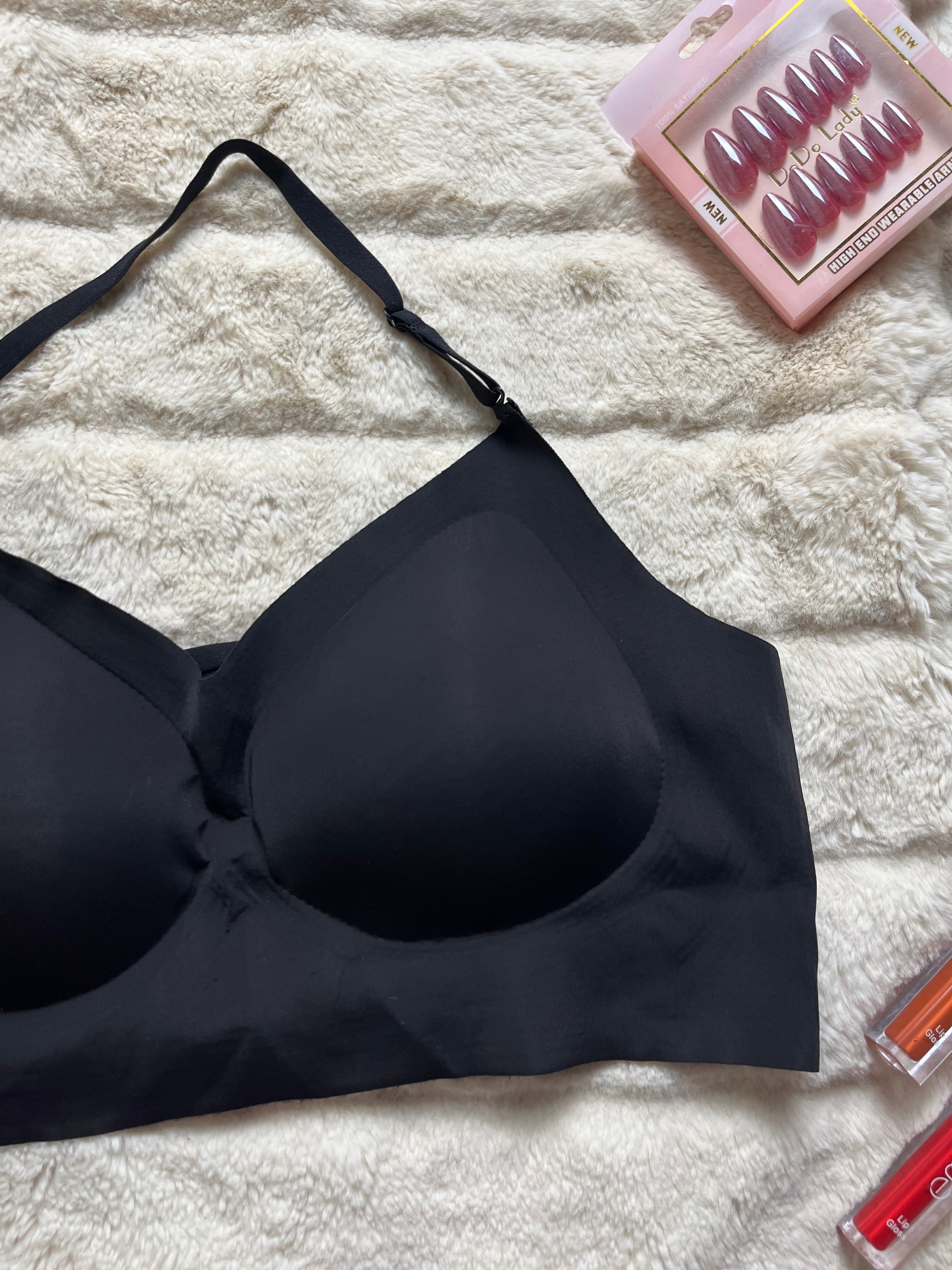 Seamless removeable pads XL wireless bra