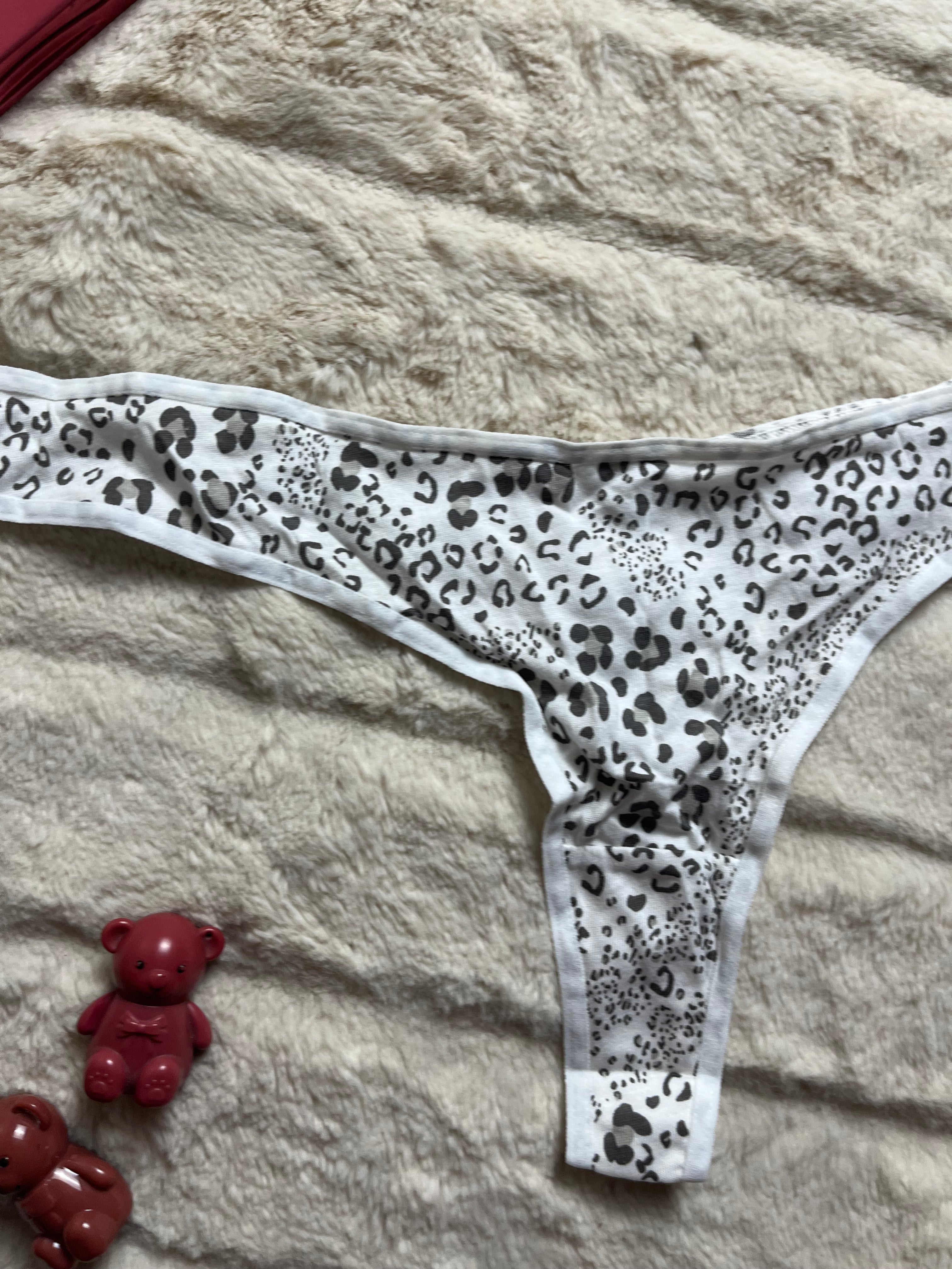Primark cheetah thong