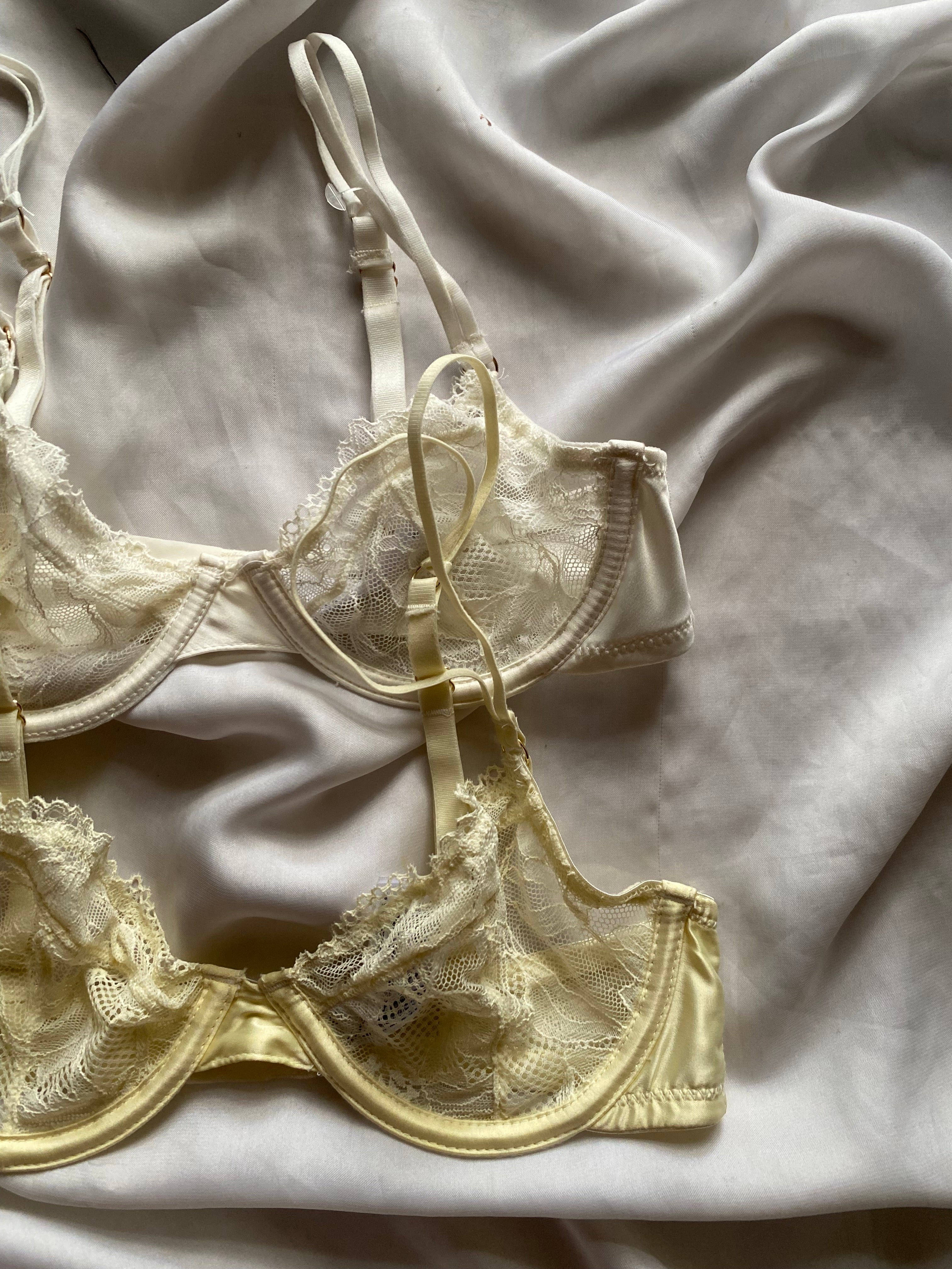 Primark see through 32A bralettes