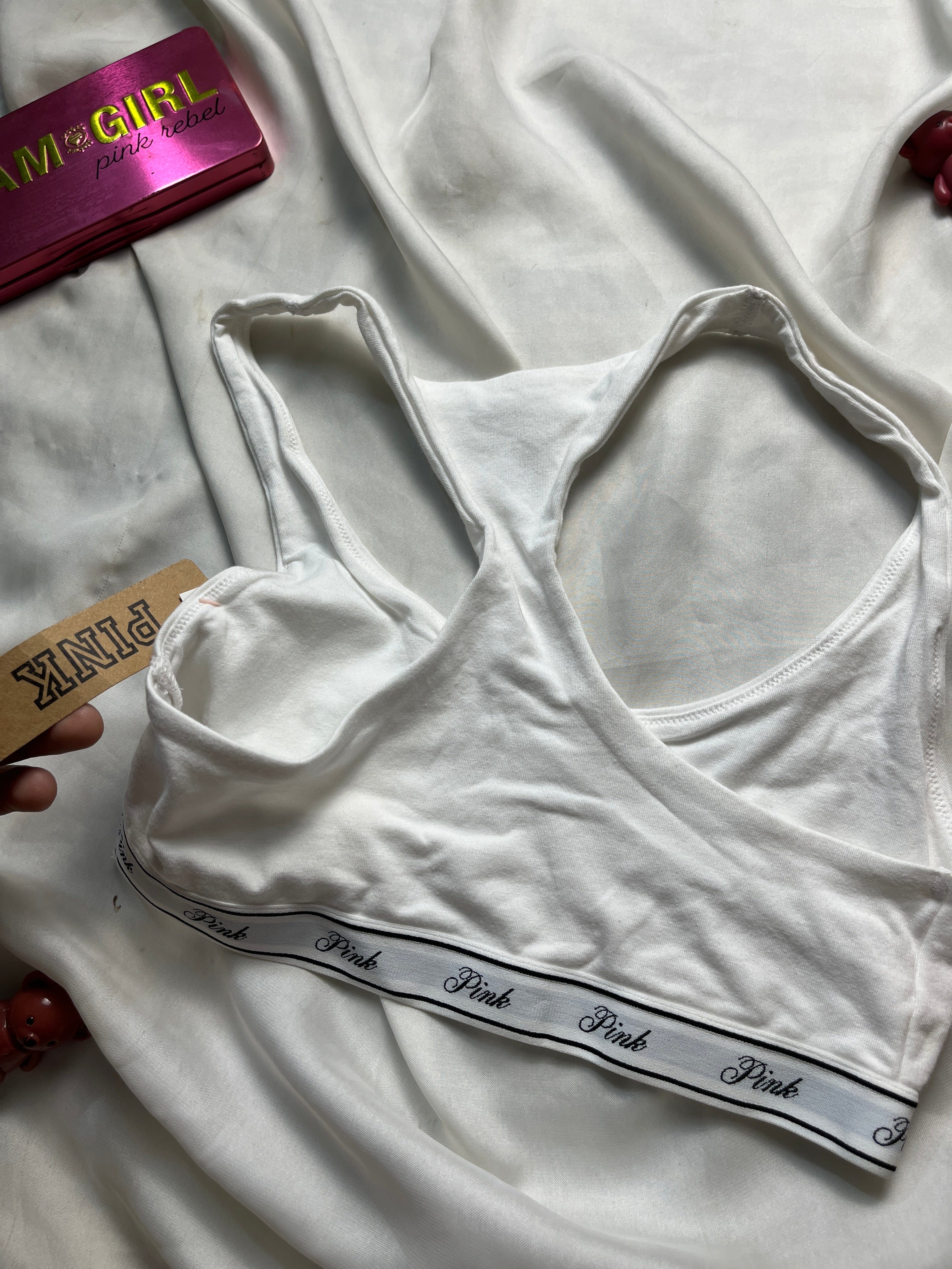 Tagged PINK small bralette