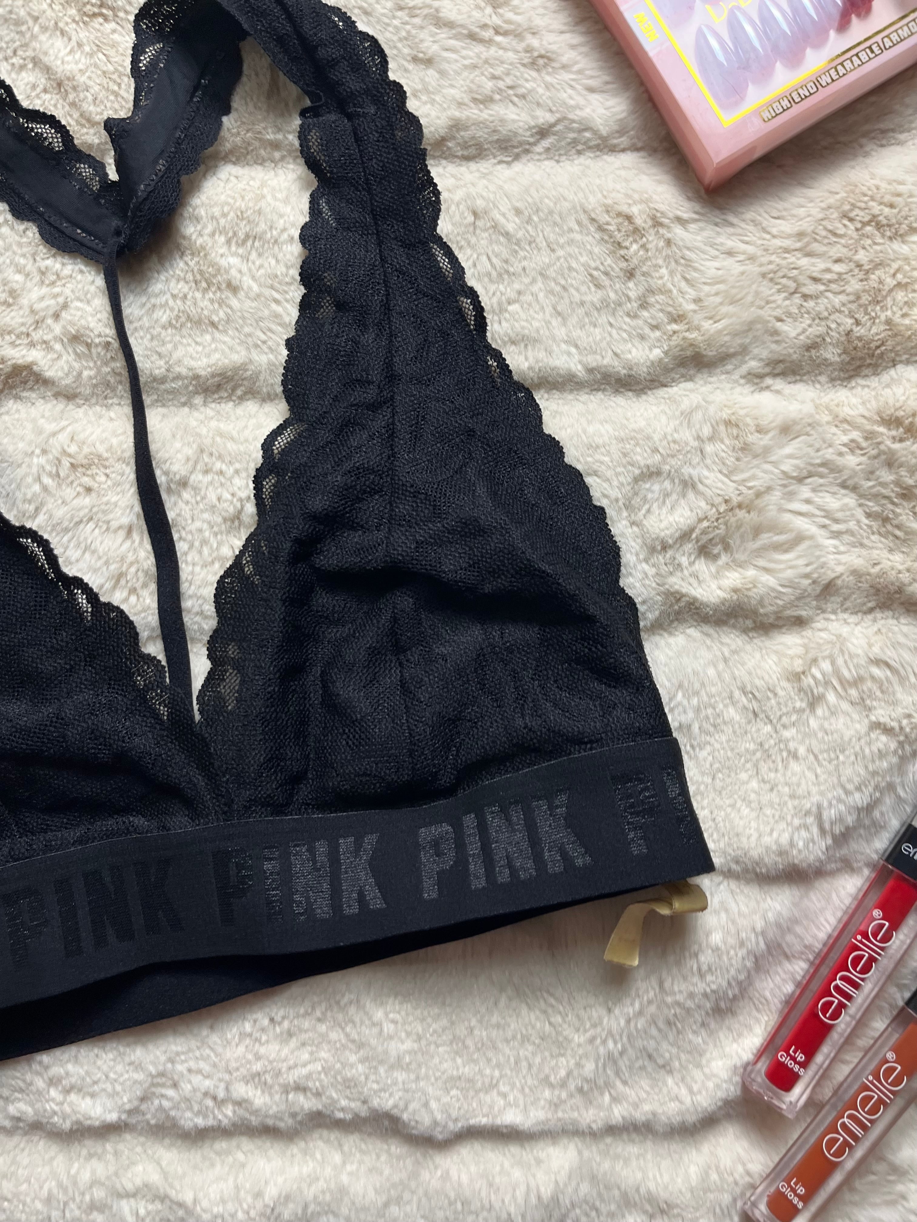 PINK bralette size : small