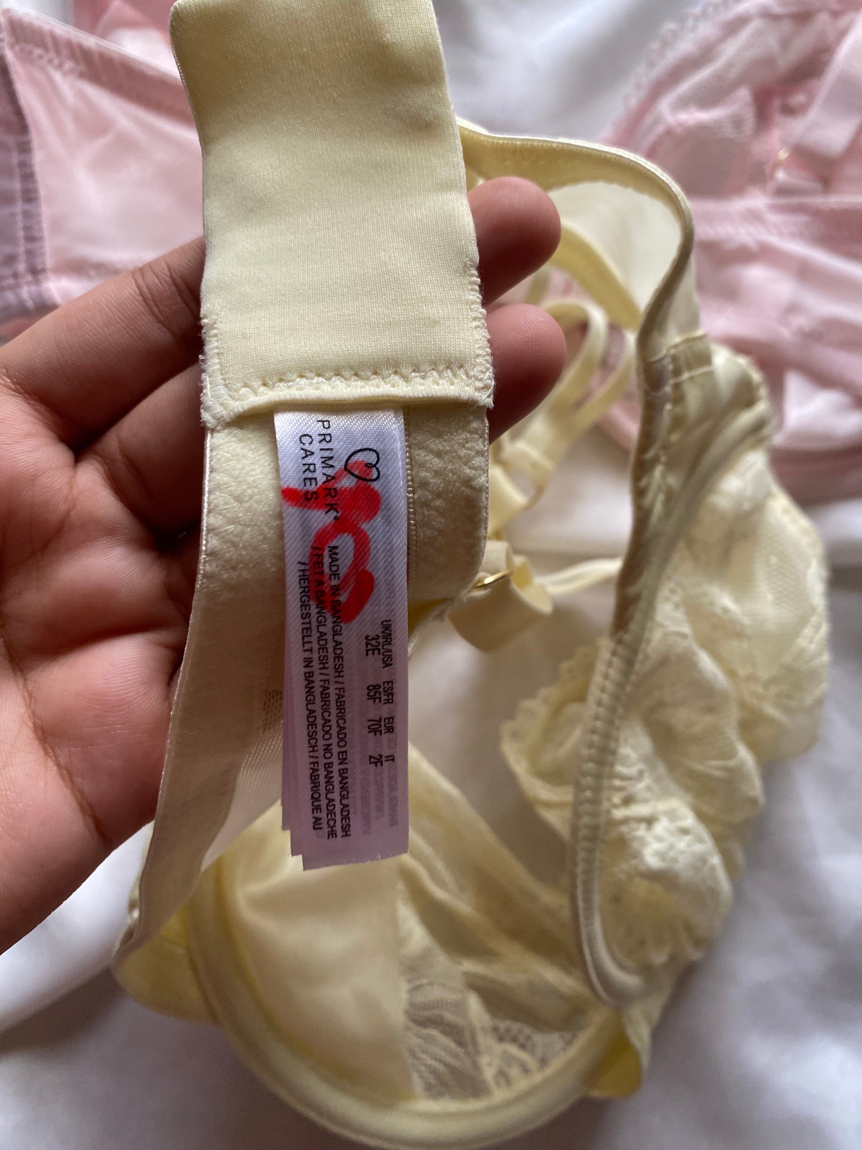 Primark See through 32E Bralettes