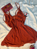 Tagged babydoll front open XL see through lingerie