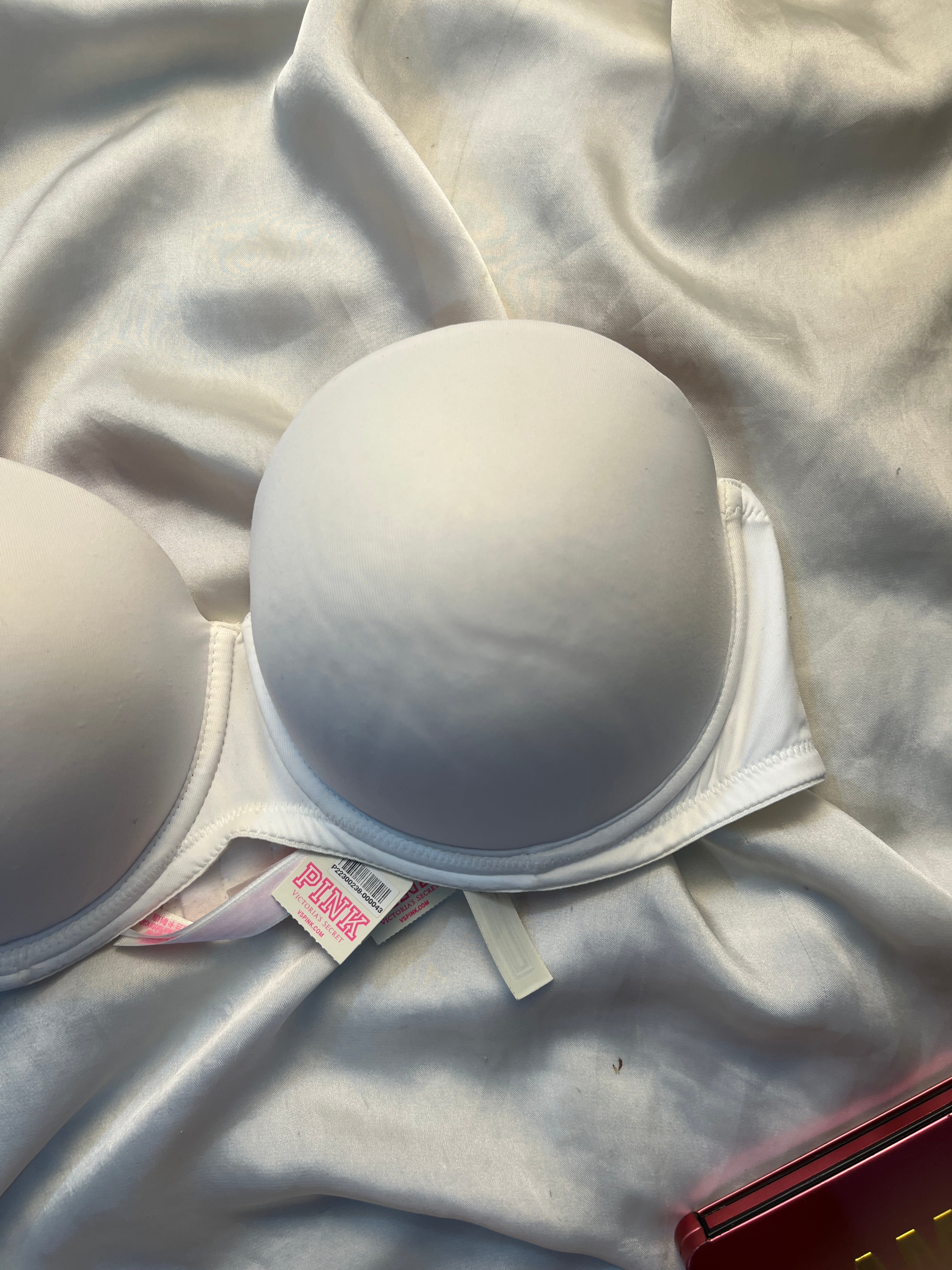 PINK by Victoria secret tagged pushup strapless bra size 36D
