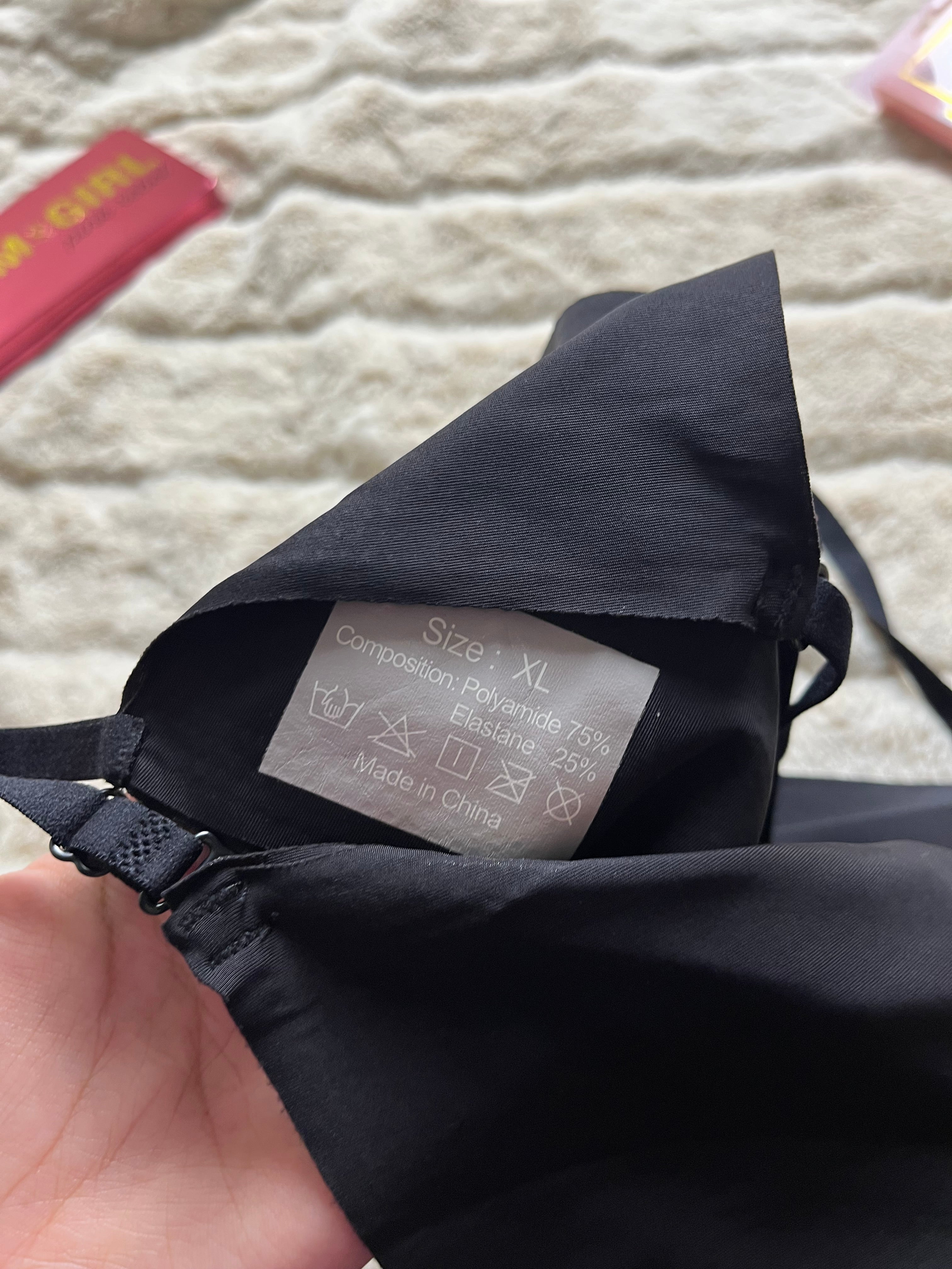 Seamless removeable pads XL wireless bra