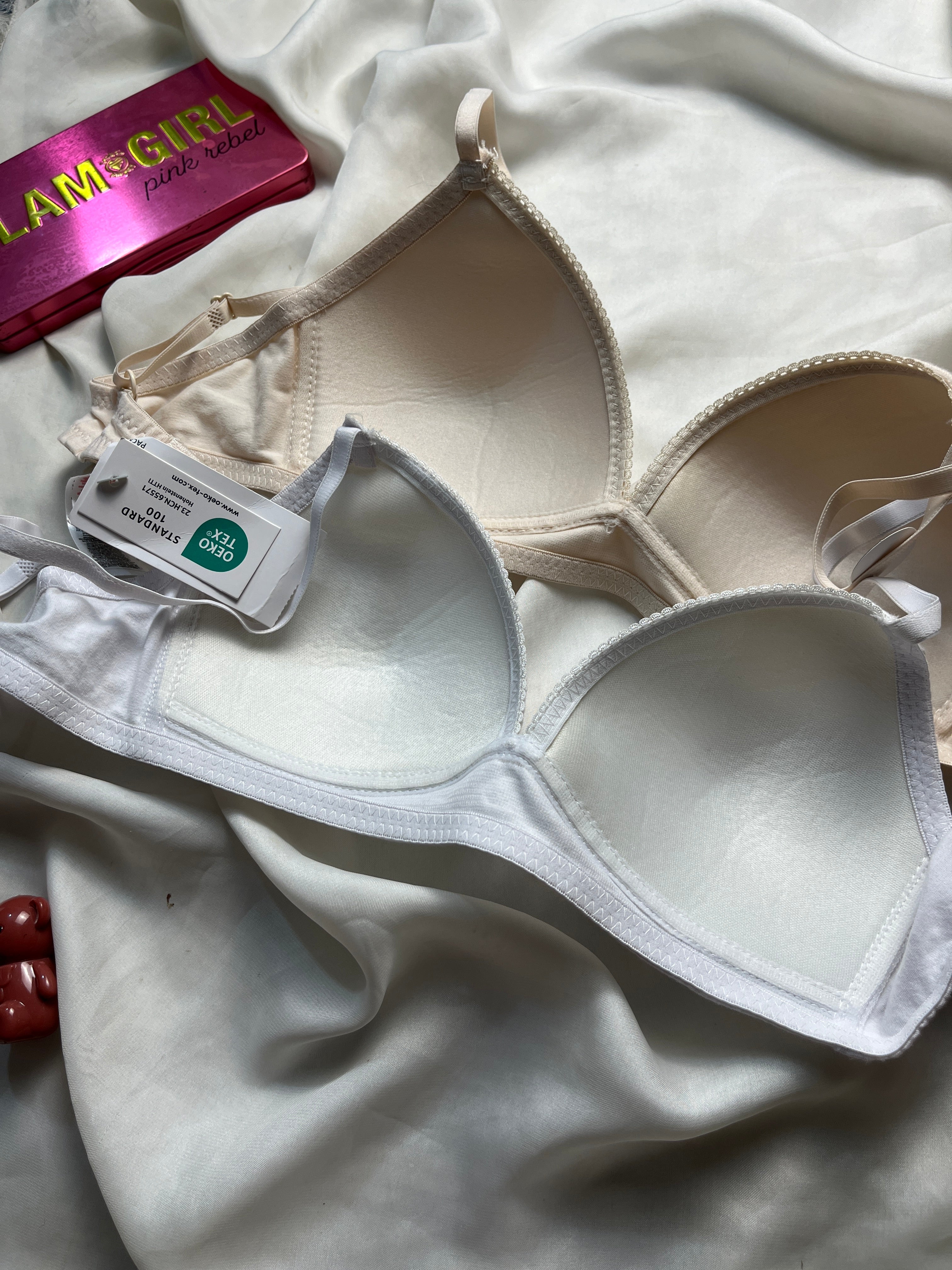 Tagged Primak Wireless non padded pack of 2 34A/32B Bras