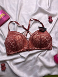 Tagged wireless 36C butterfly back bra