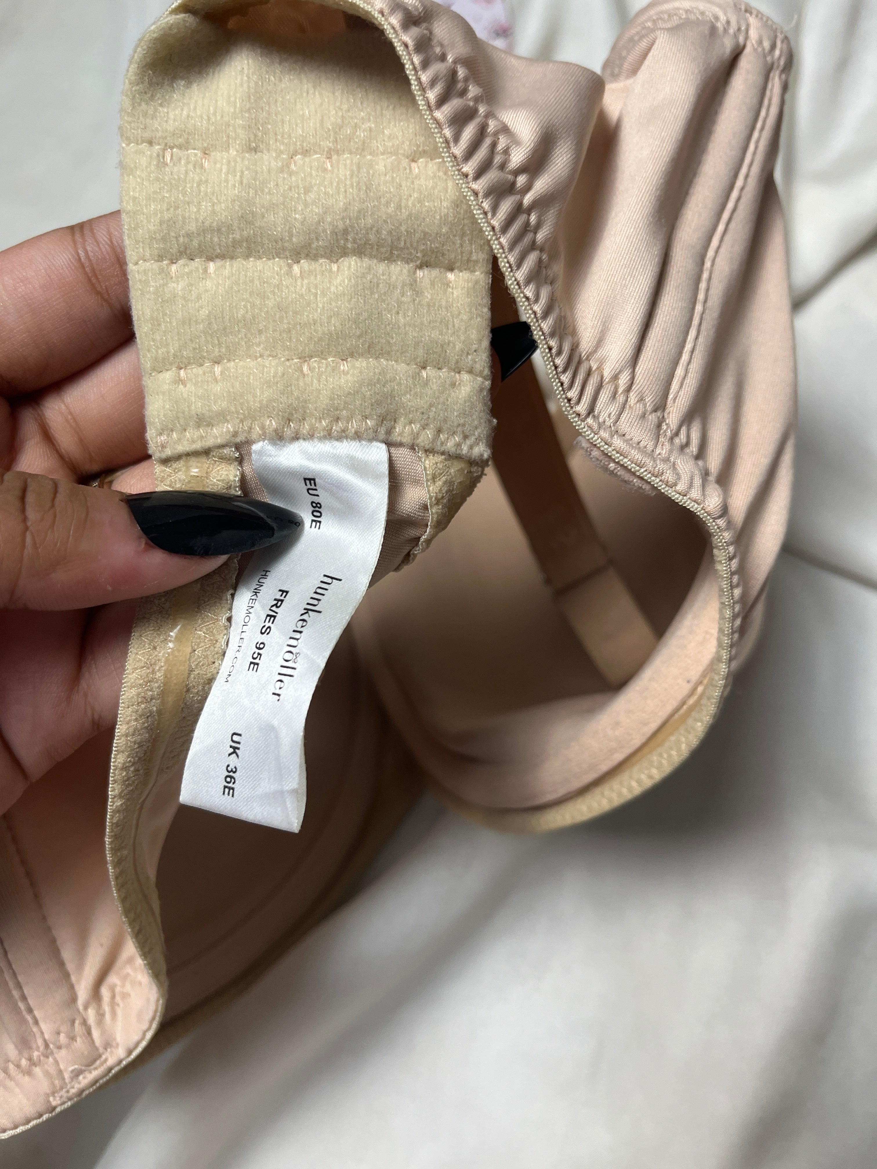 Hukunmoller strapless 36E bra