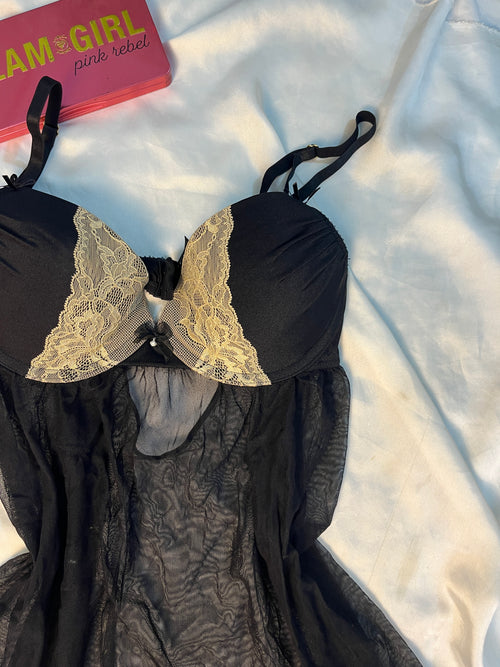 Azpalla woman Padded see through Nighty 36B/34C