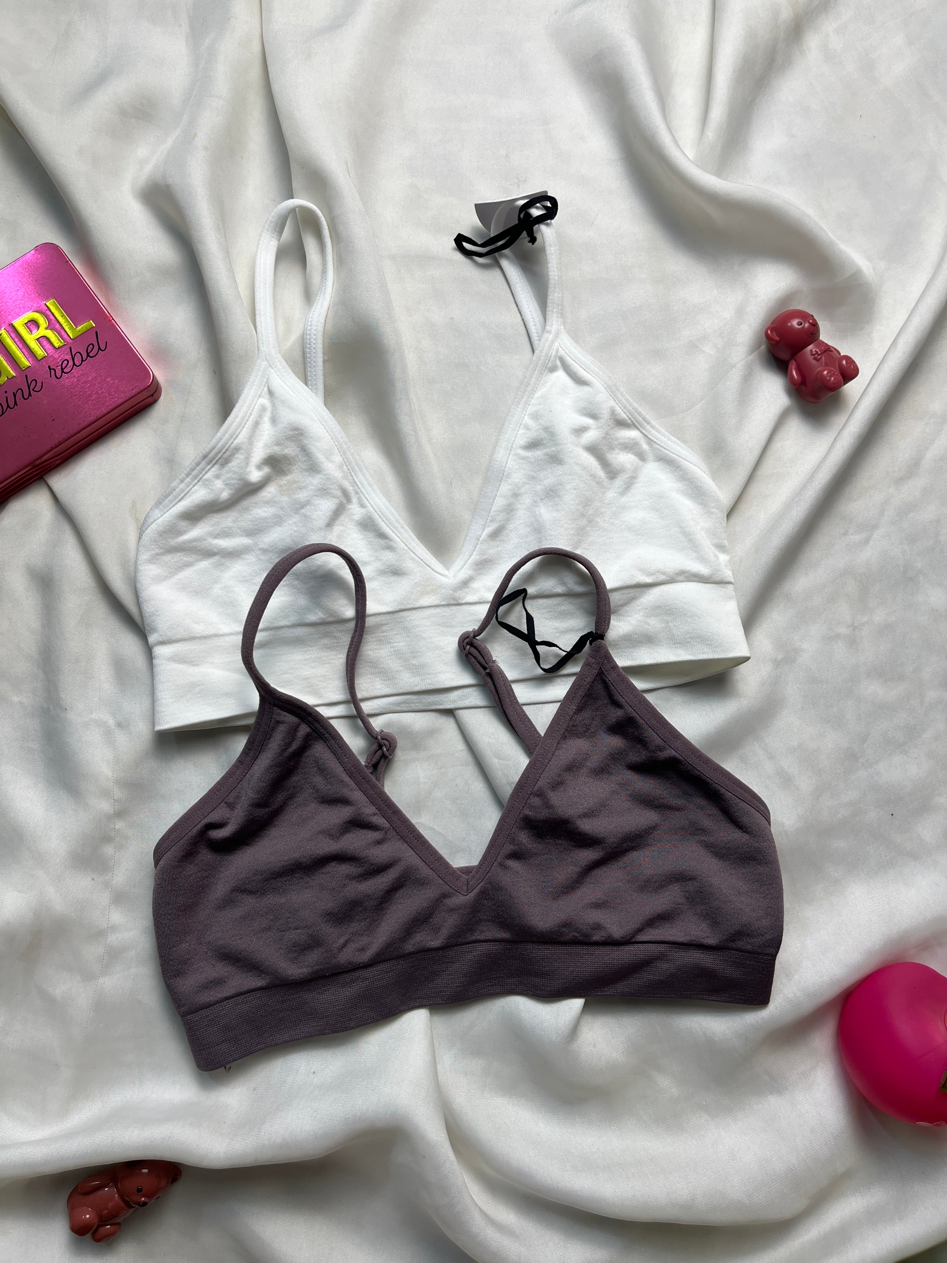Primark Xs/Small soft dailywear bralettes