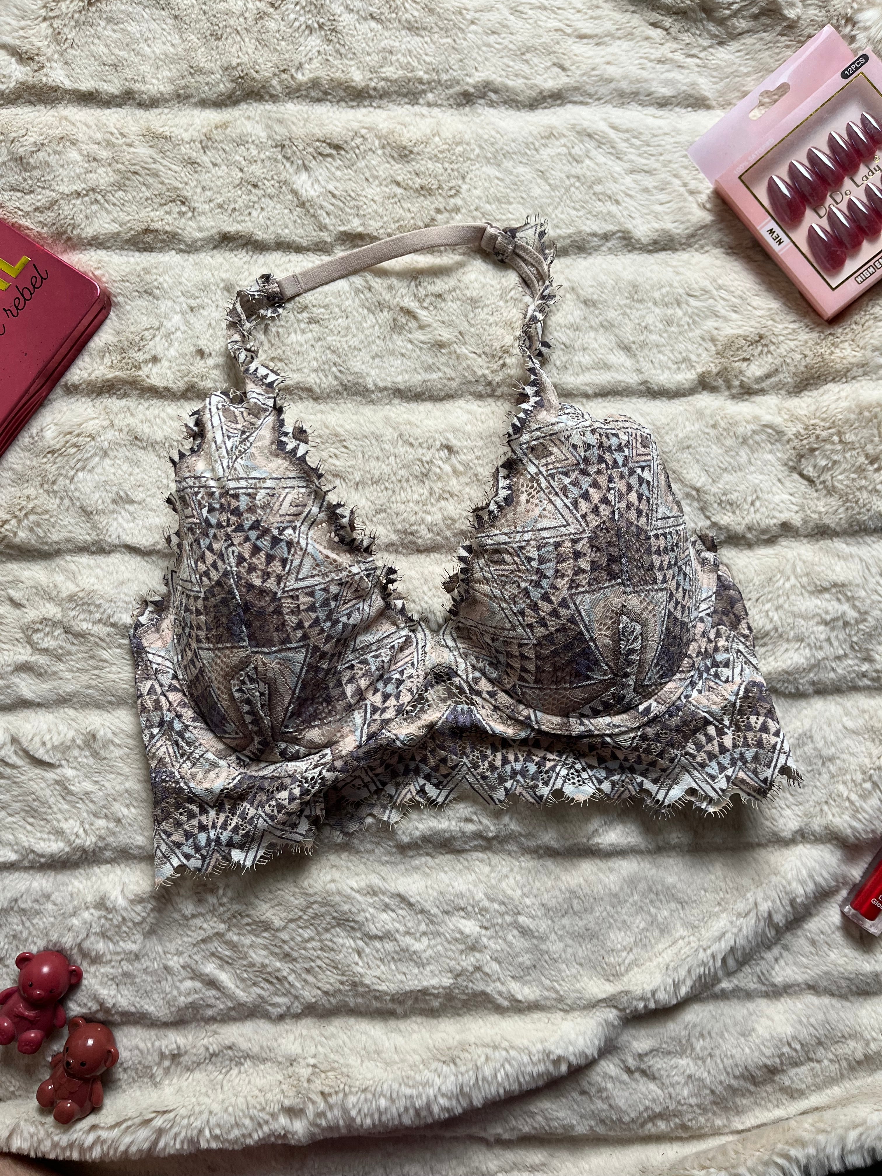 Victoria secret fancy slightly pushup small bra