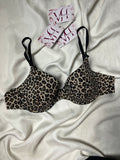Cheetah tshirt bra 36B