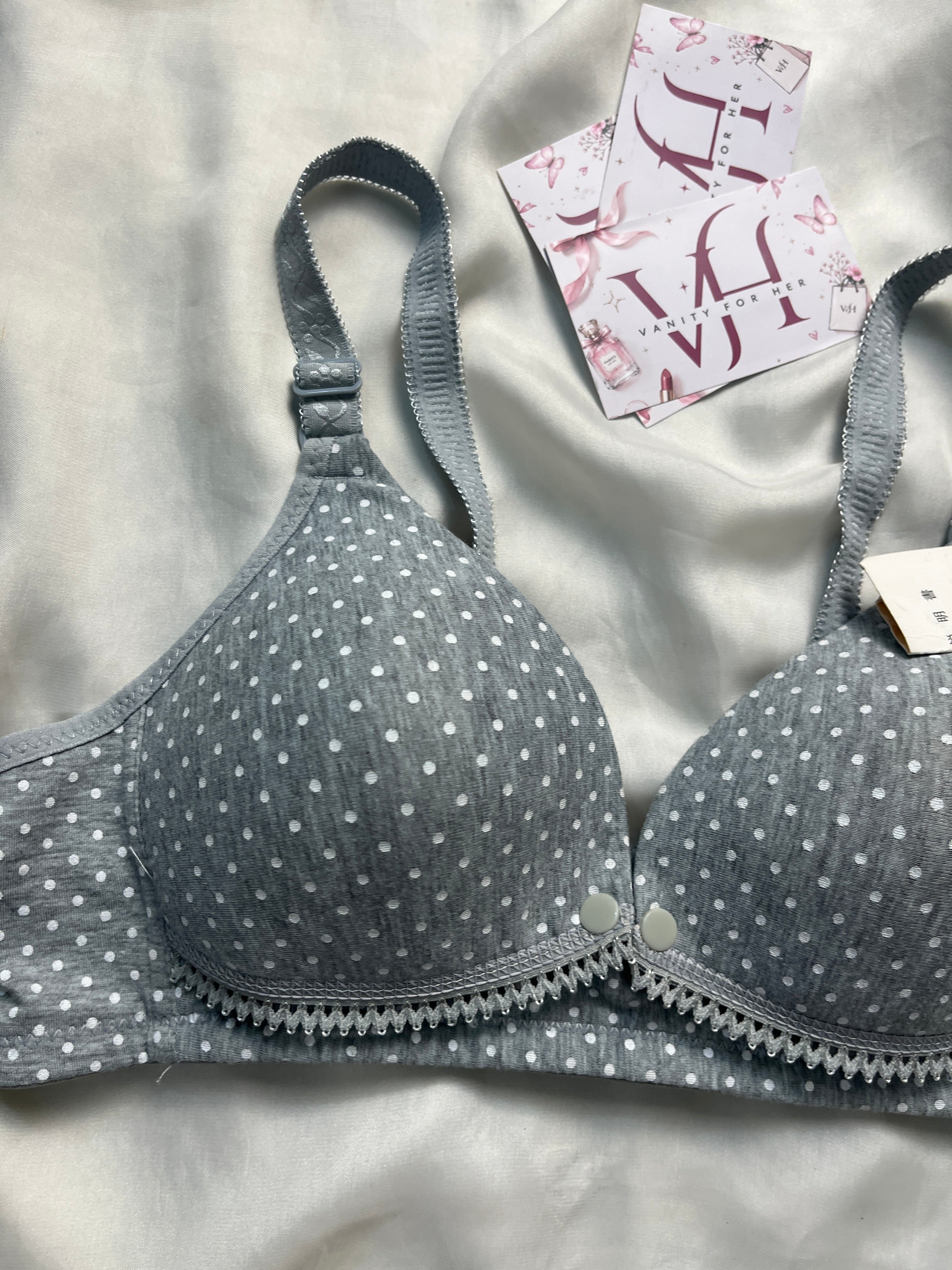 Nursing tagged medium bra