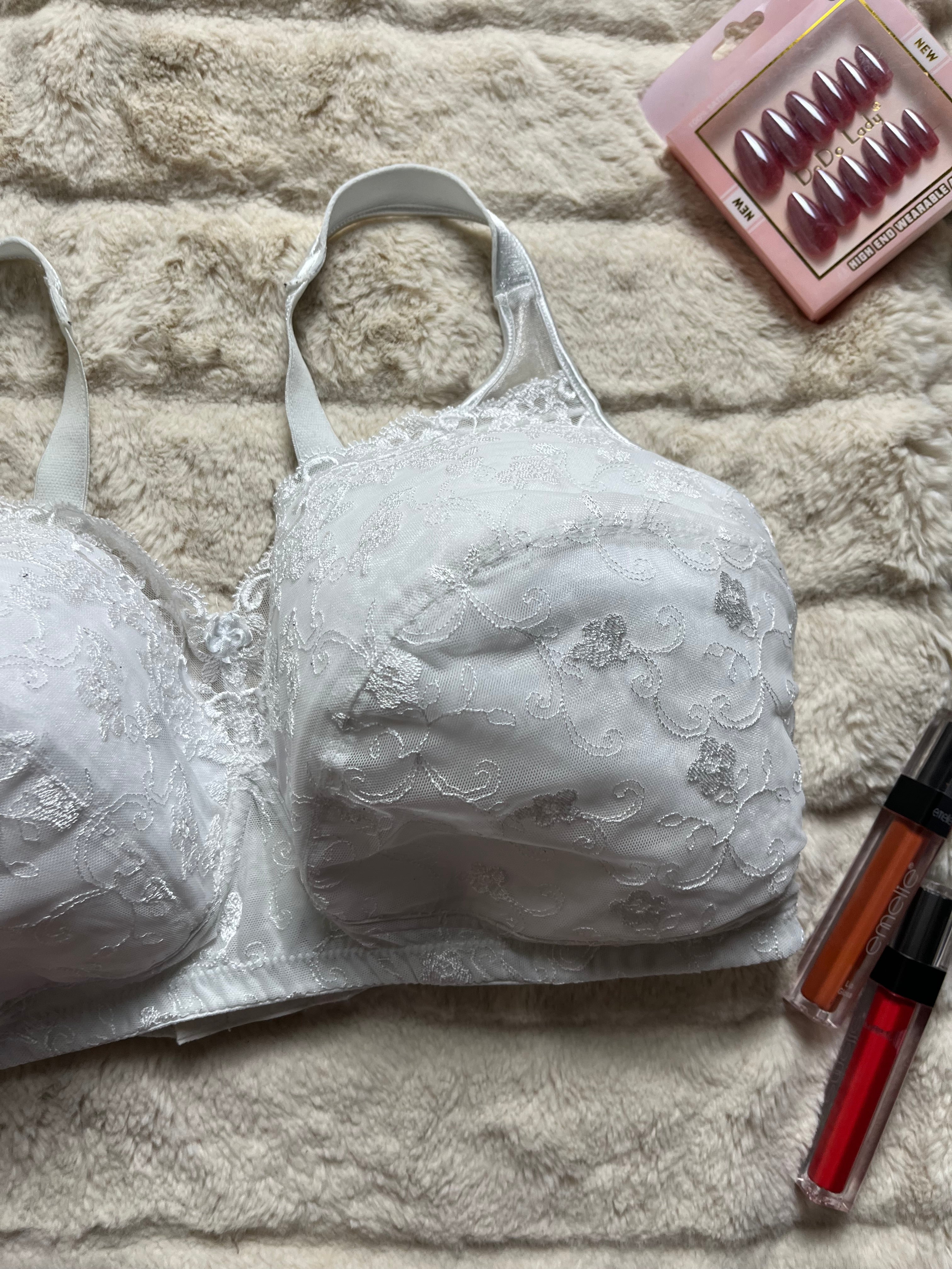 Cotton wireless 42DDD bra