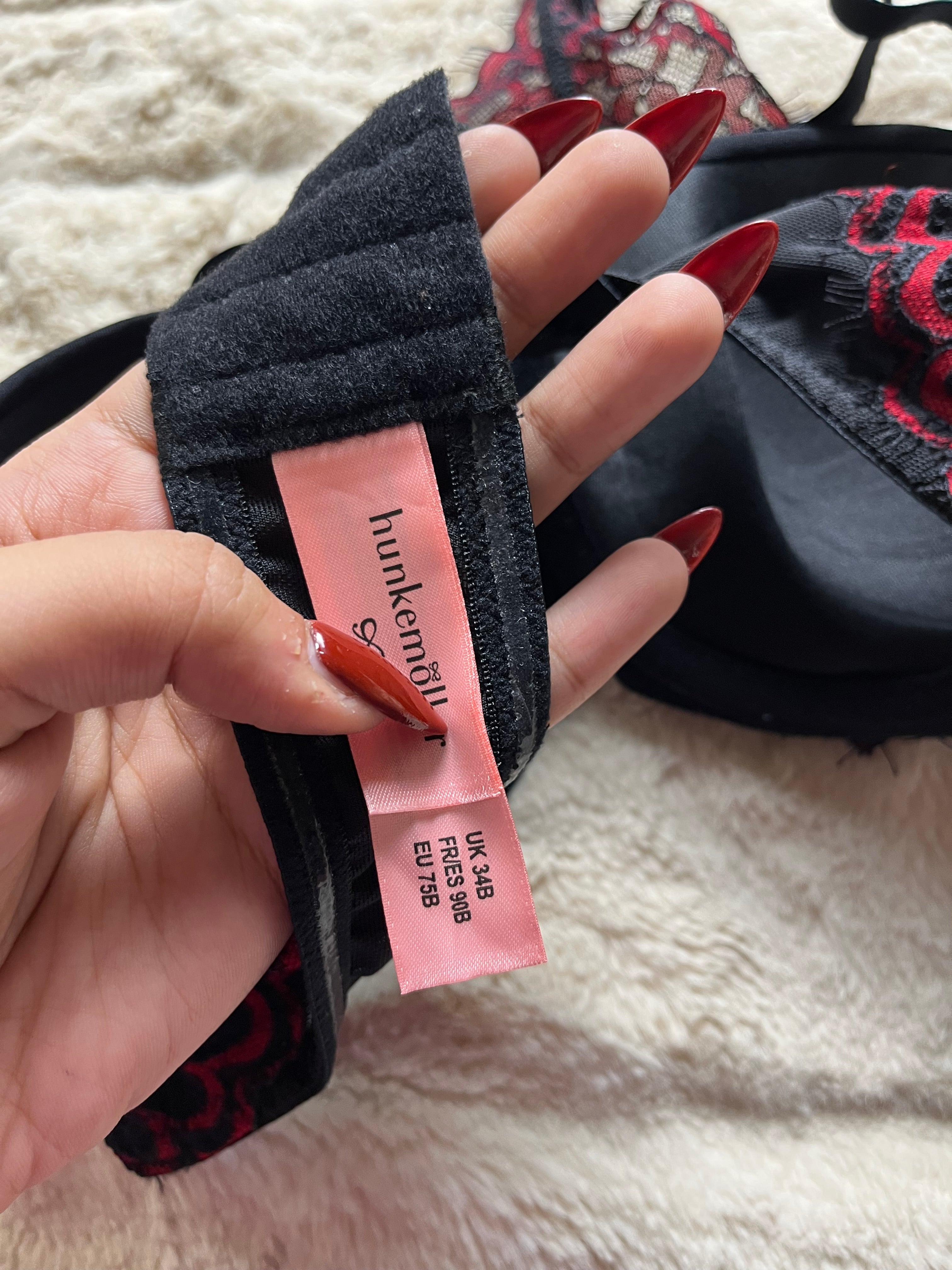 Hunkemoller Tshirt fancy 34B bra