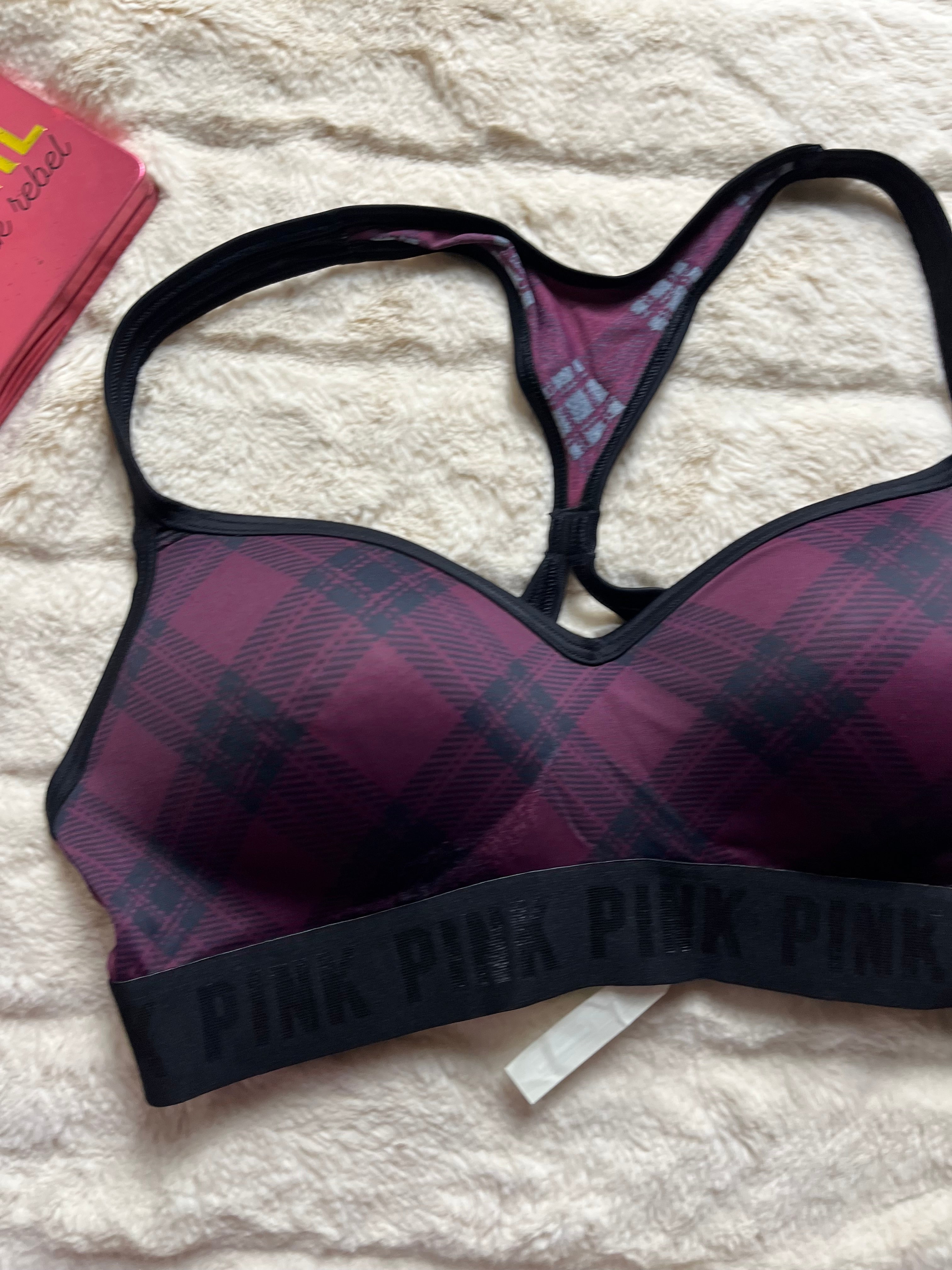 PINK sports medium sports bra