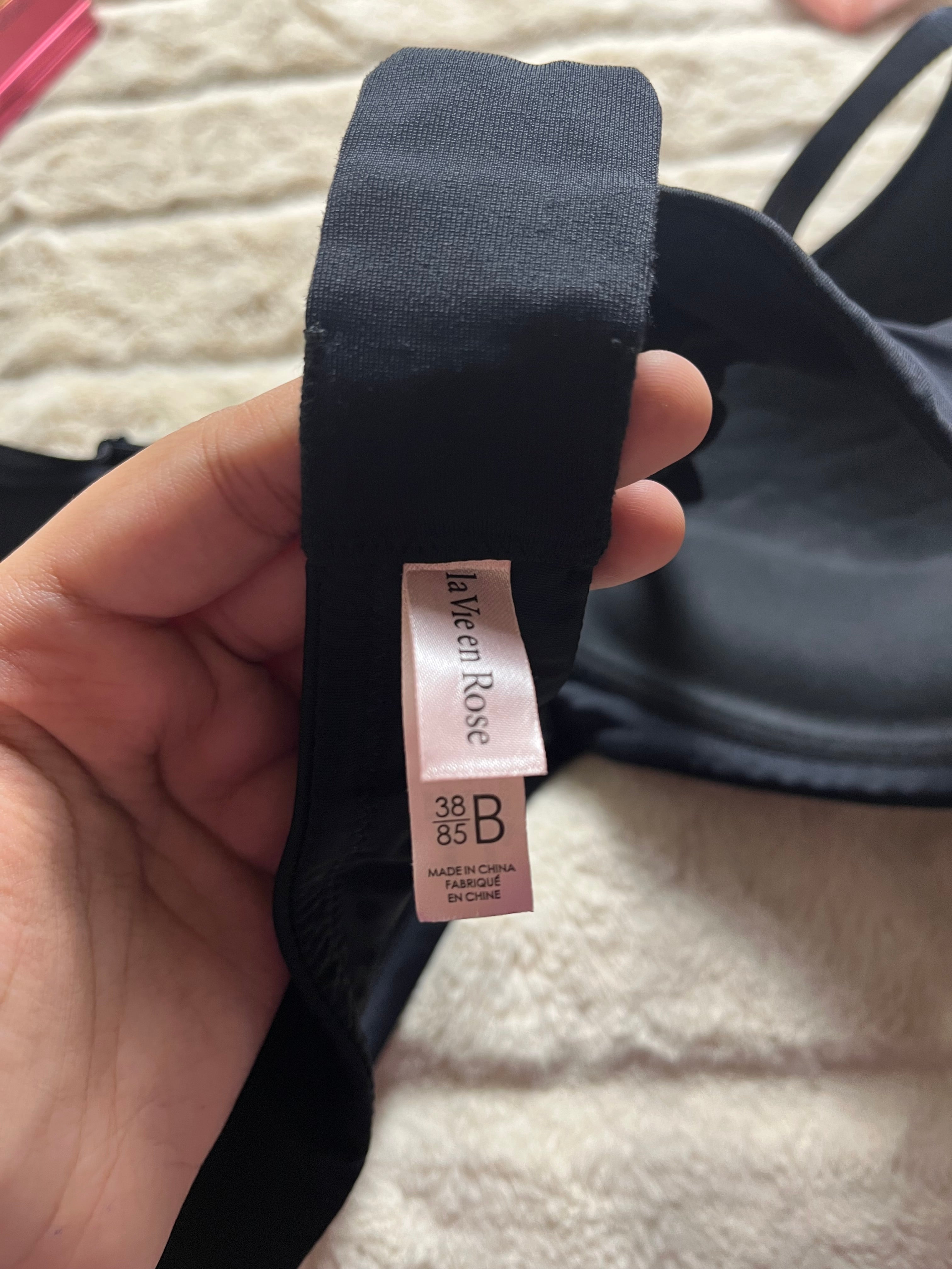 La Ven Rose padded wireless 38B bra