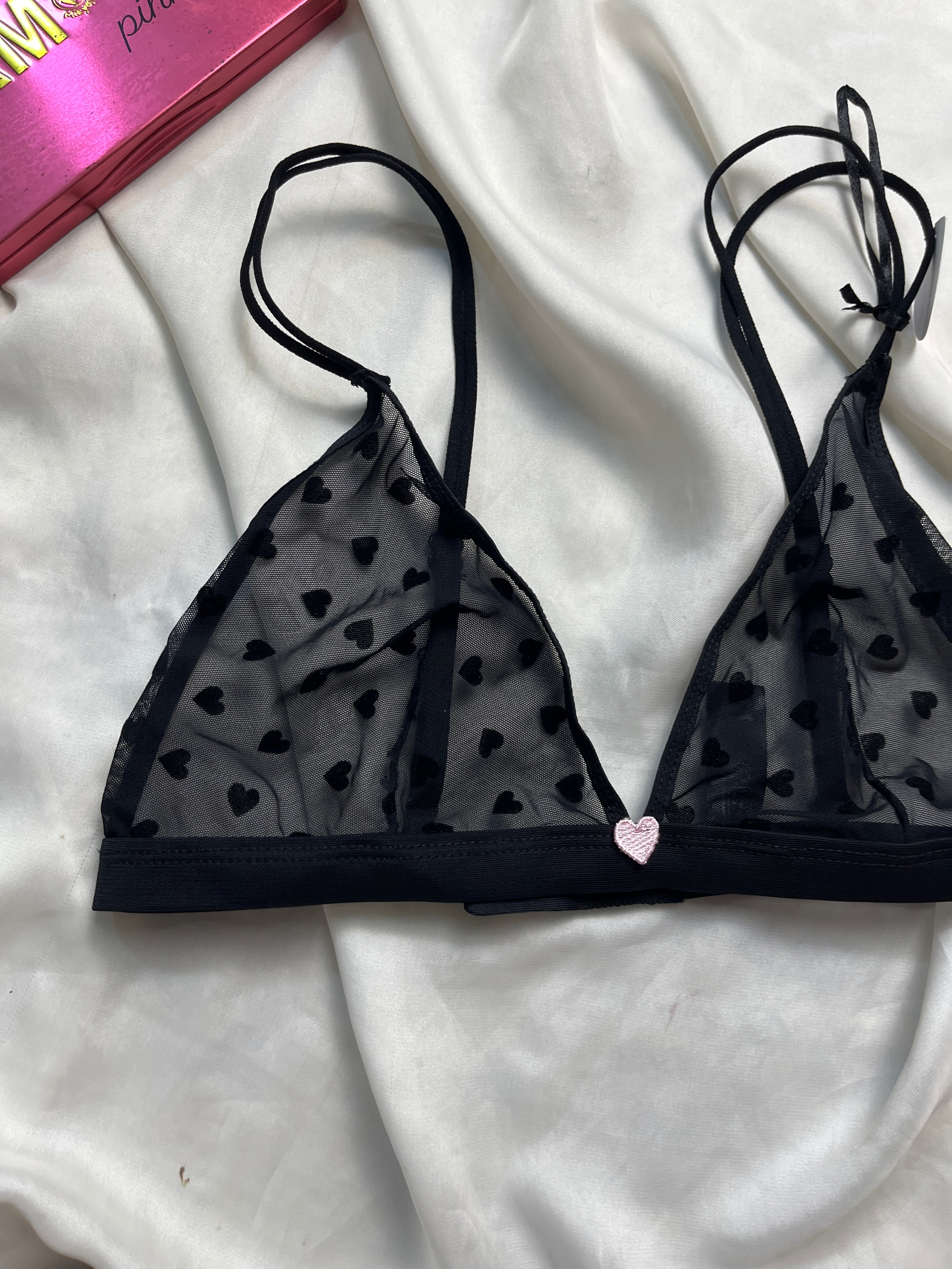 Primark see through Small bralette size : 32A,32B,32C  34A,34B