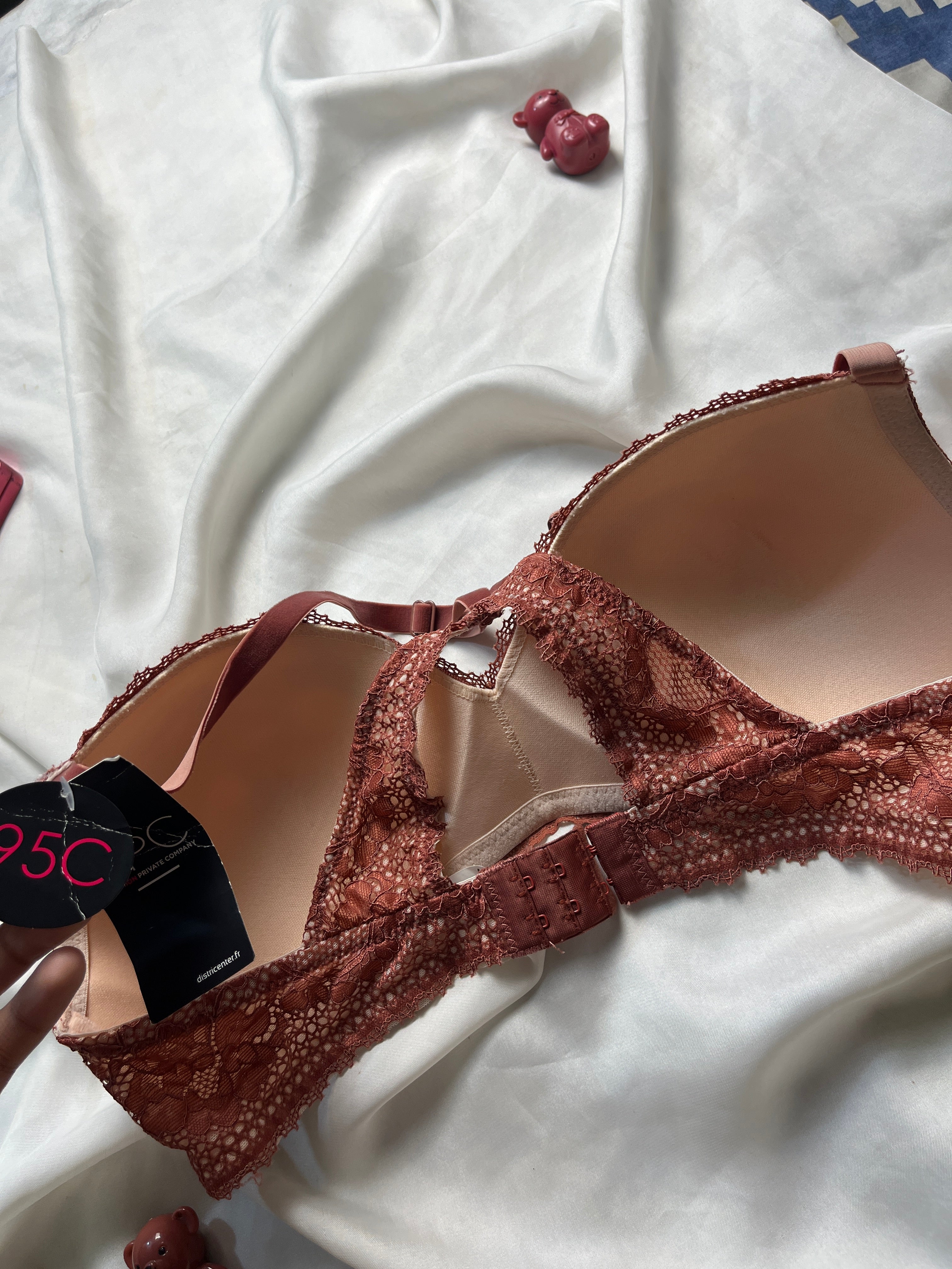 Tagged wireless 36C butterfly back bra