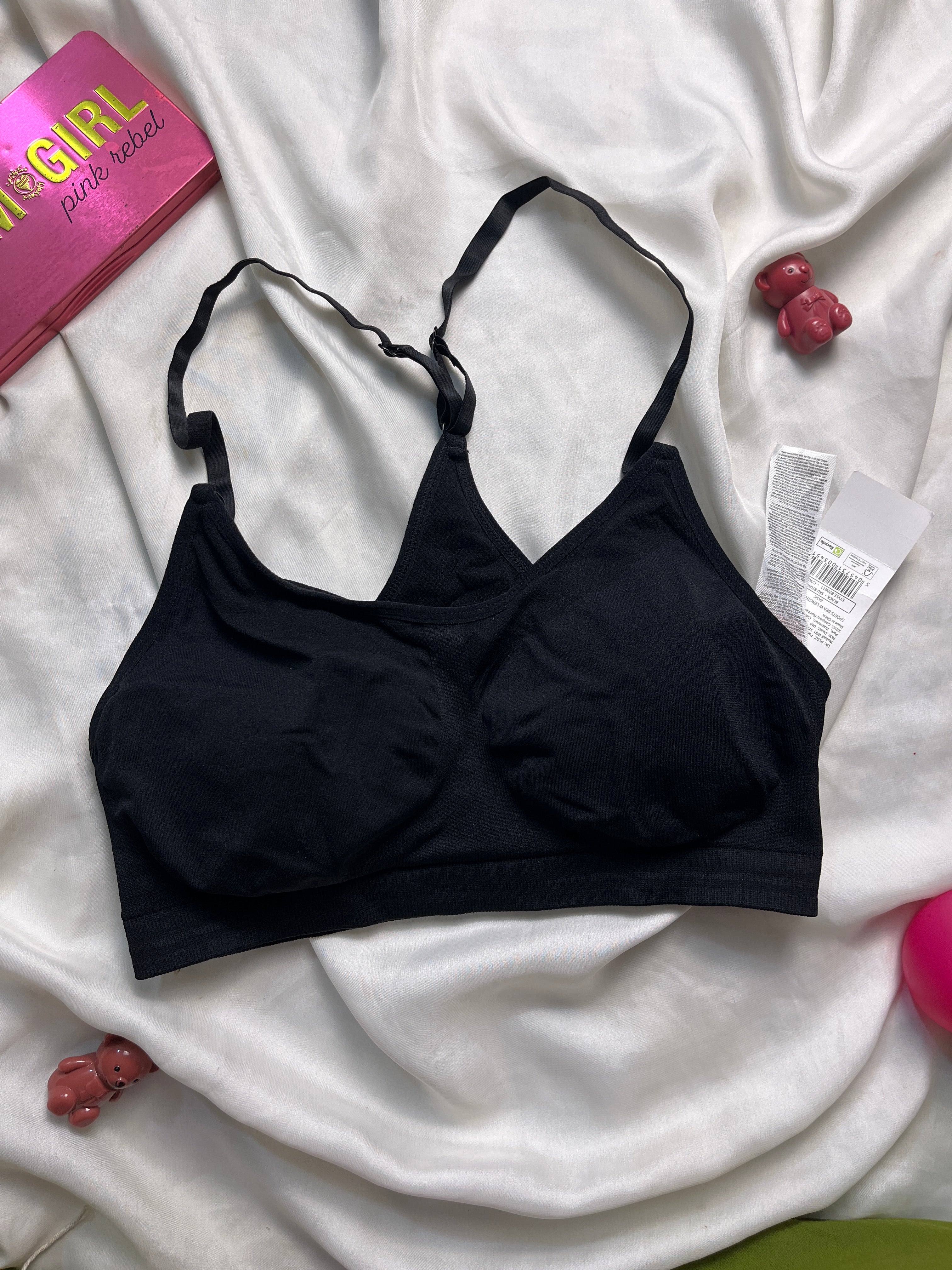 Tagged Pep&Co small/medium removable pads wireless bralette