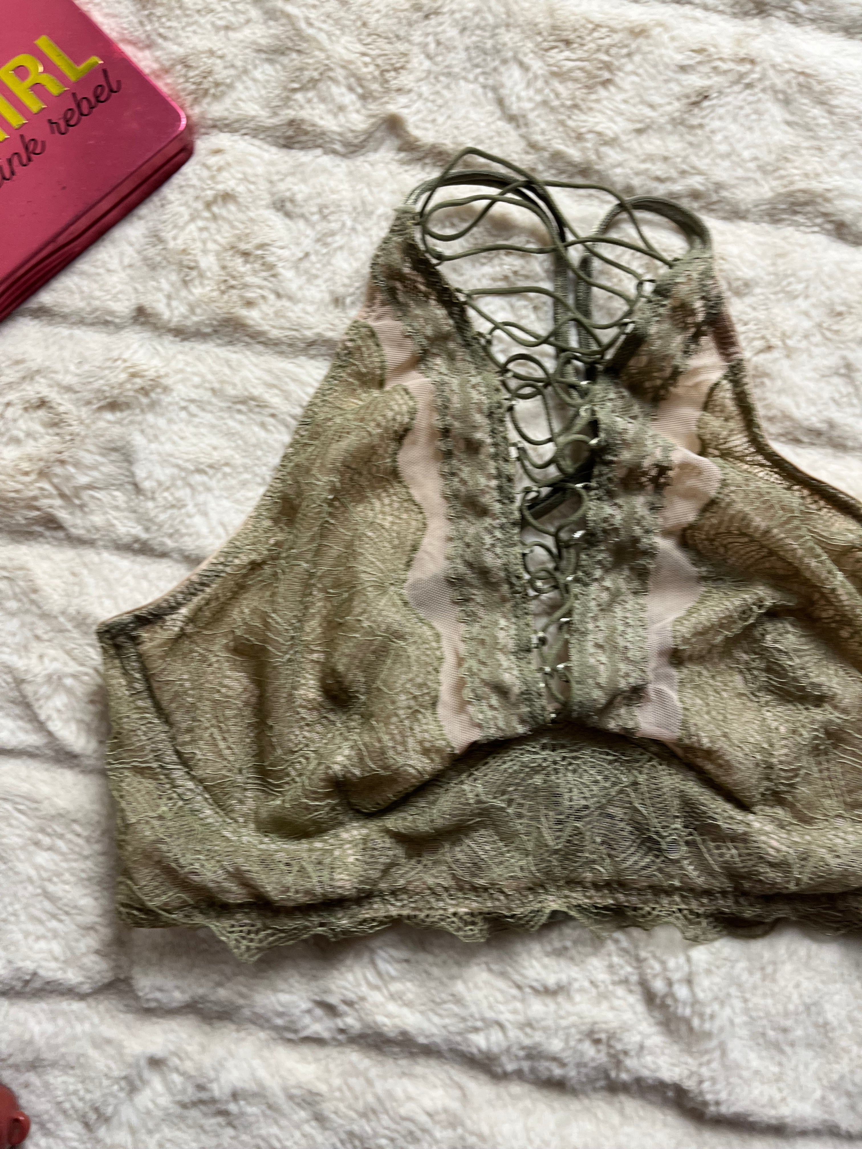 Victoria secret sexy front crisscross small top