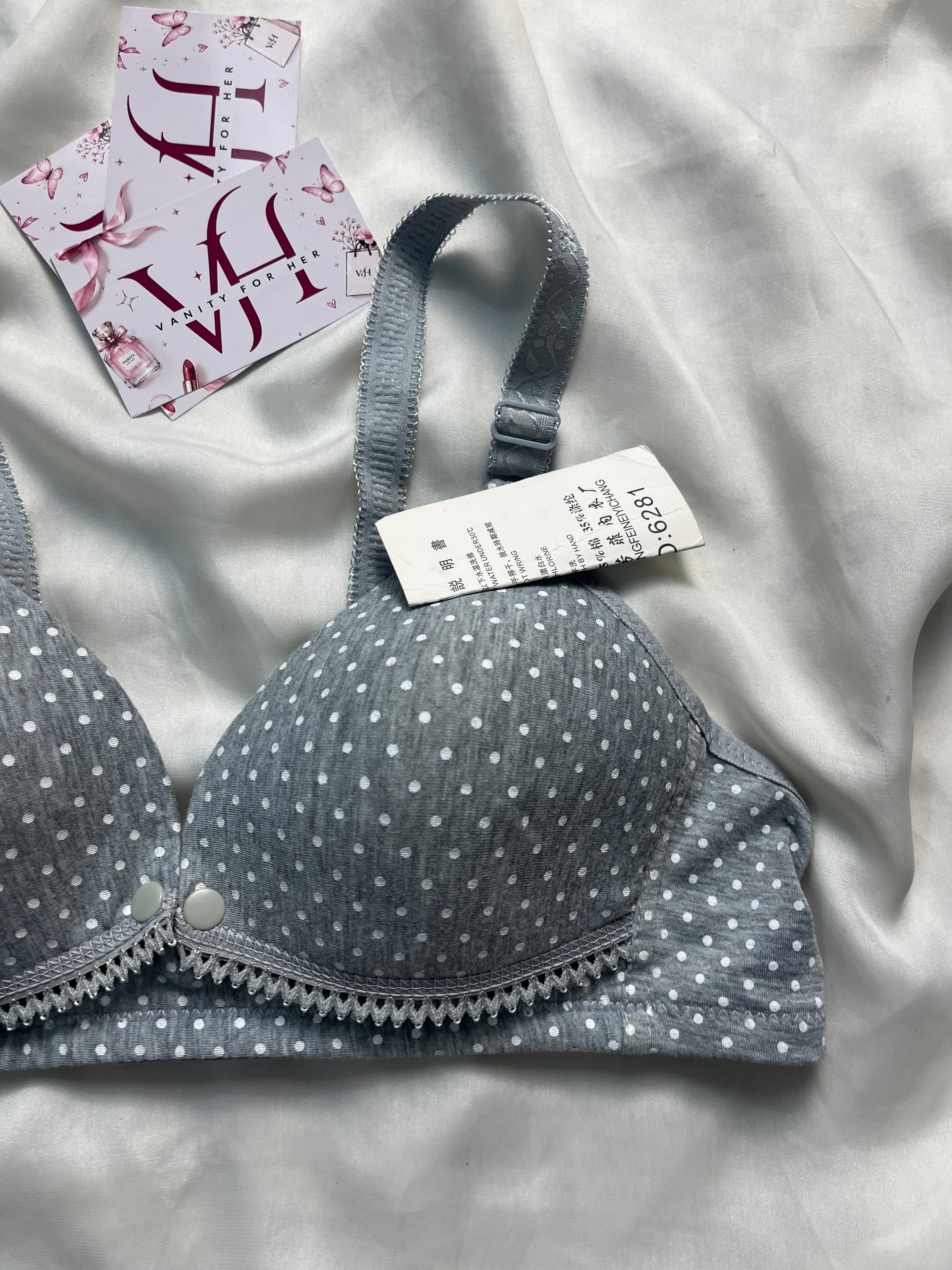 Nursing tagged medium bra