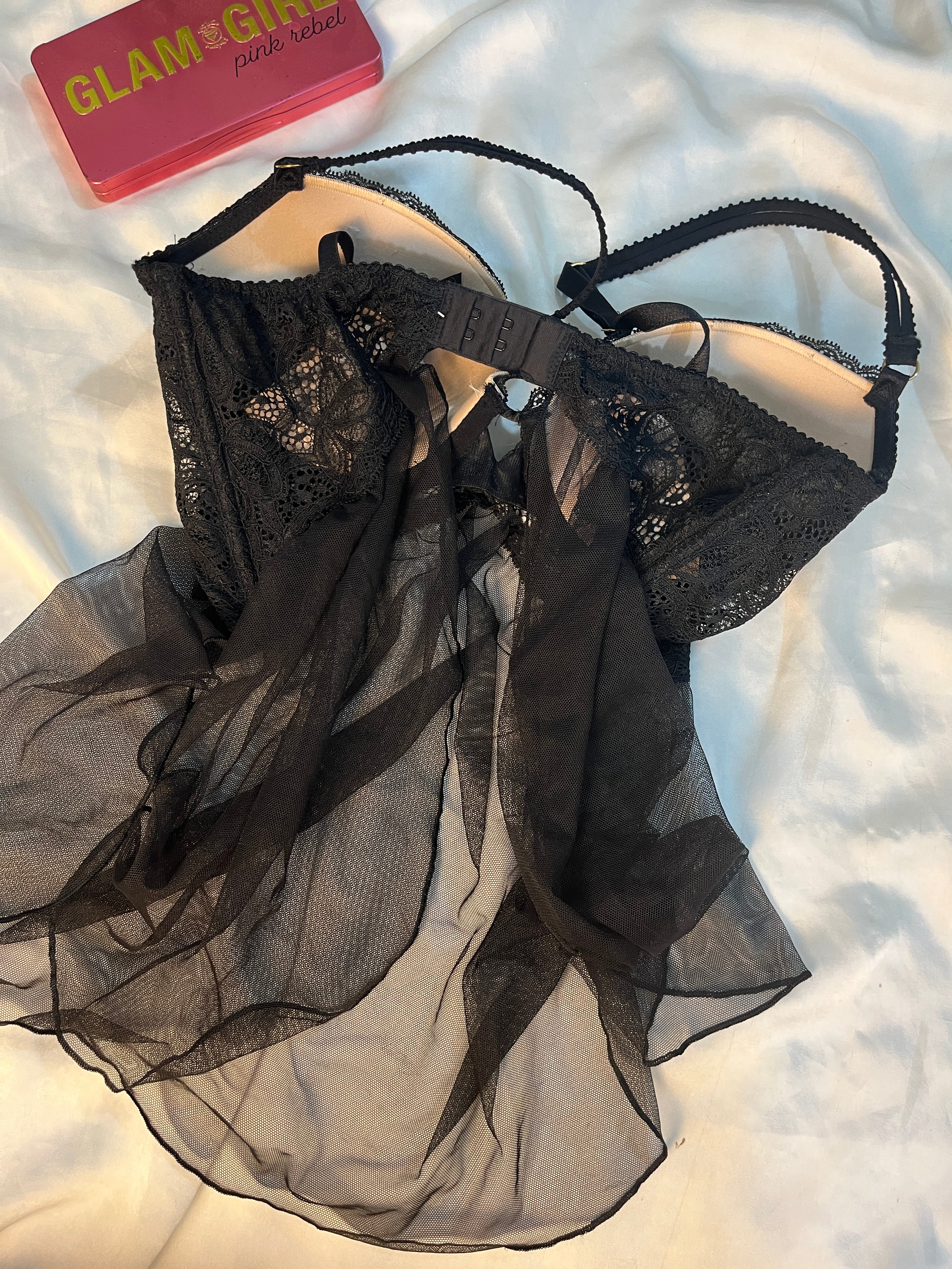 Victoria secret 36C padded see through lingerie