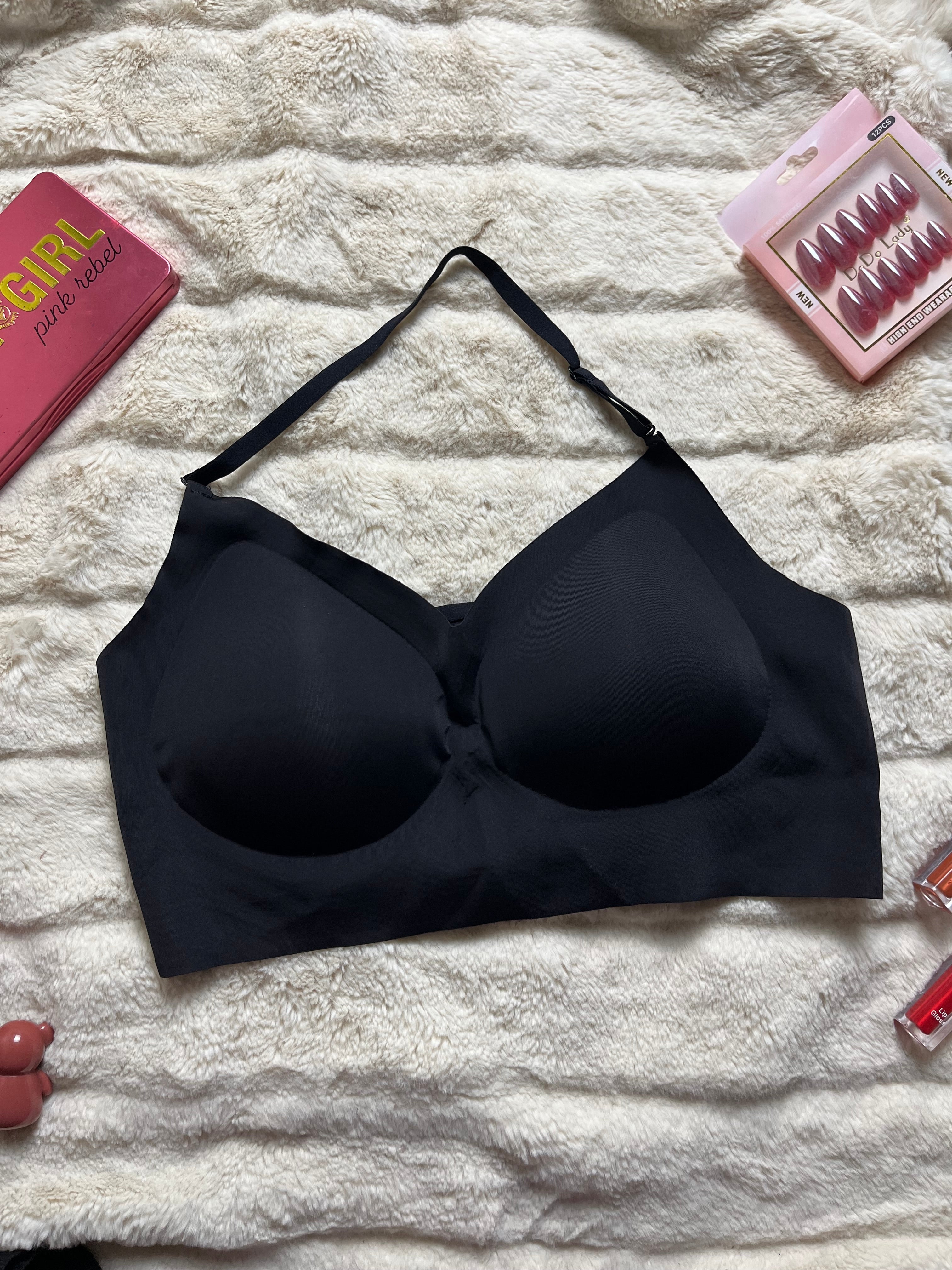 Seamless removeable pads XL wireless bra