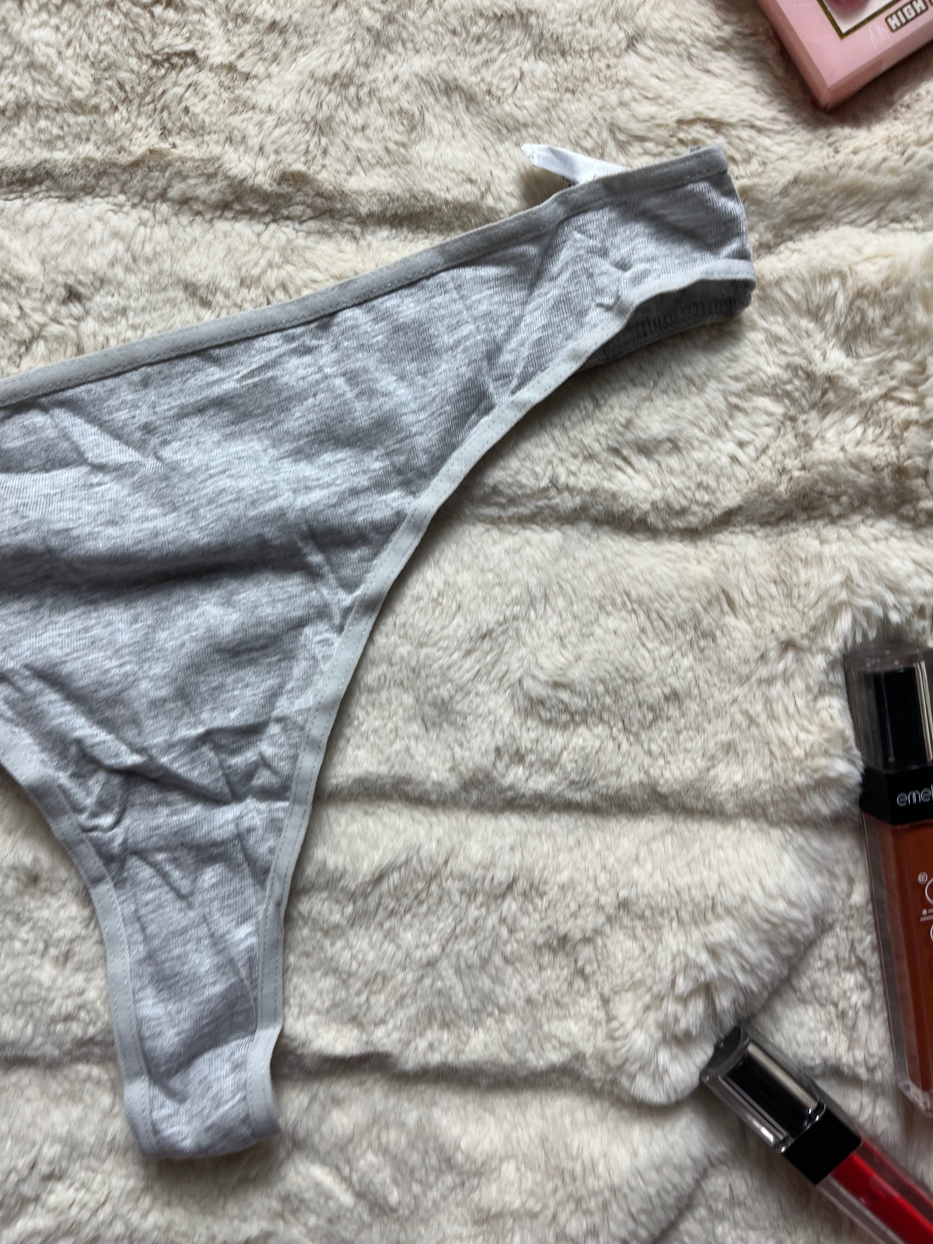 Primark Grey thong