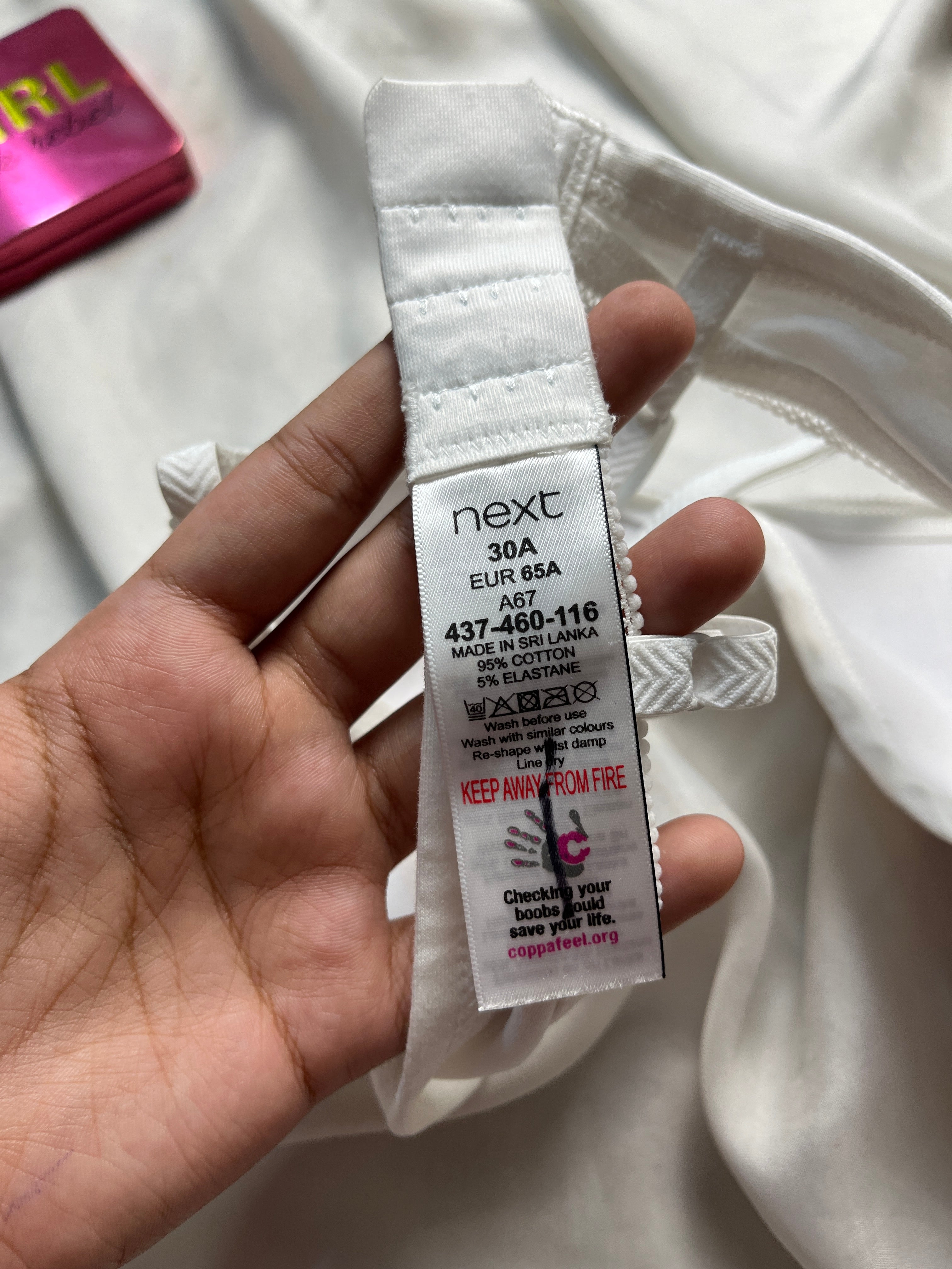 NEXT non padded wireless 30A bra