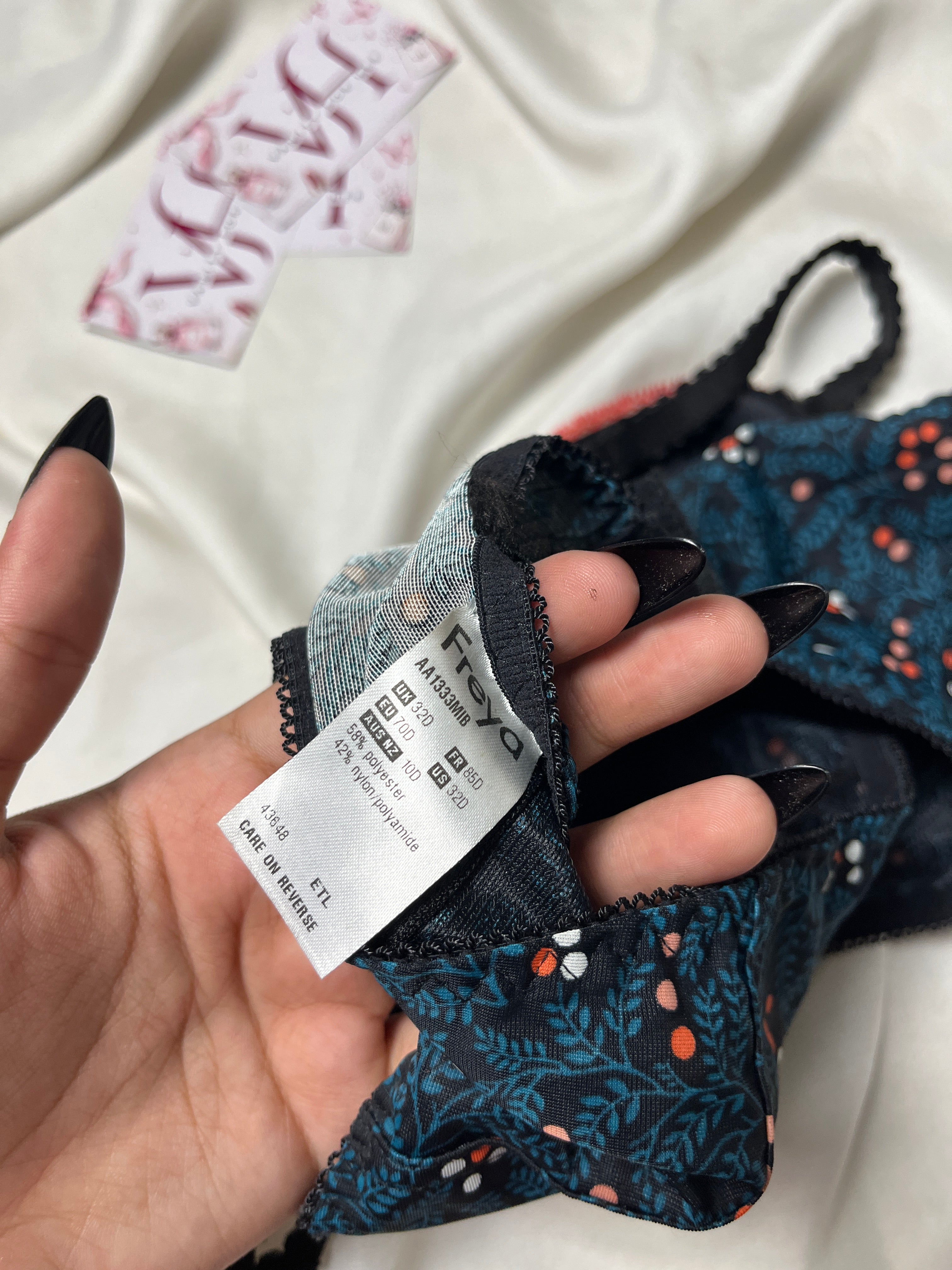 Freya corset 32D bra