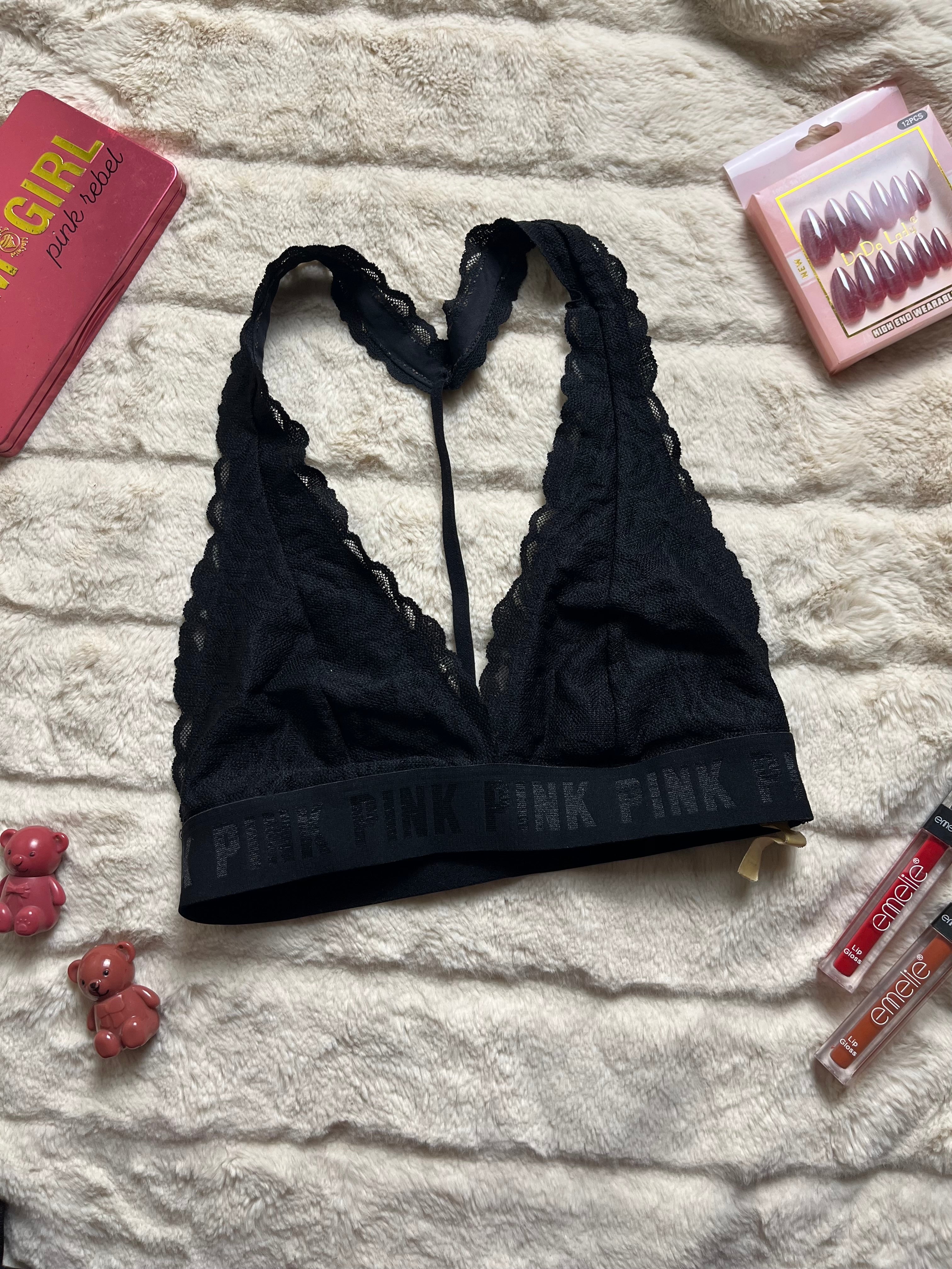 PINK bralette size : small