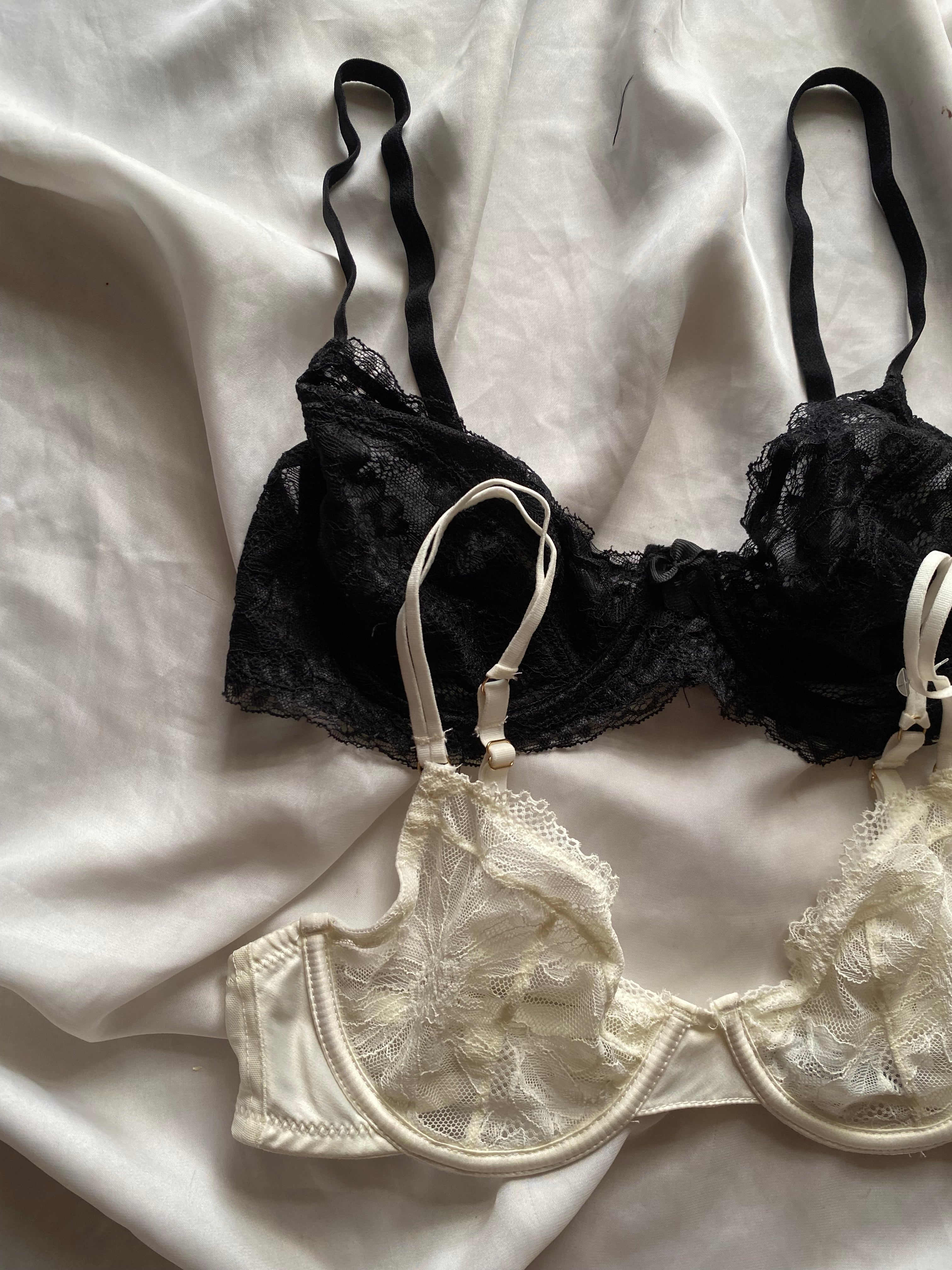 Primark & pepCo See through 34B bralettes