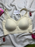 Wireless Padded 4XL bra size : 38DD/40C/40D