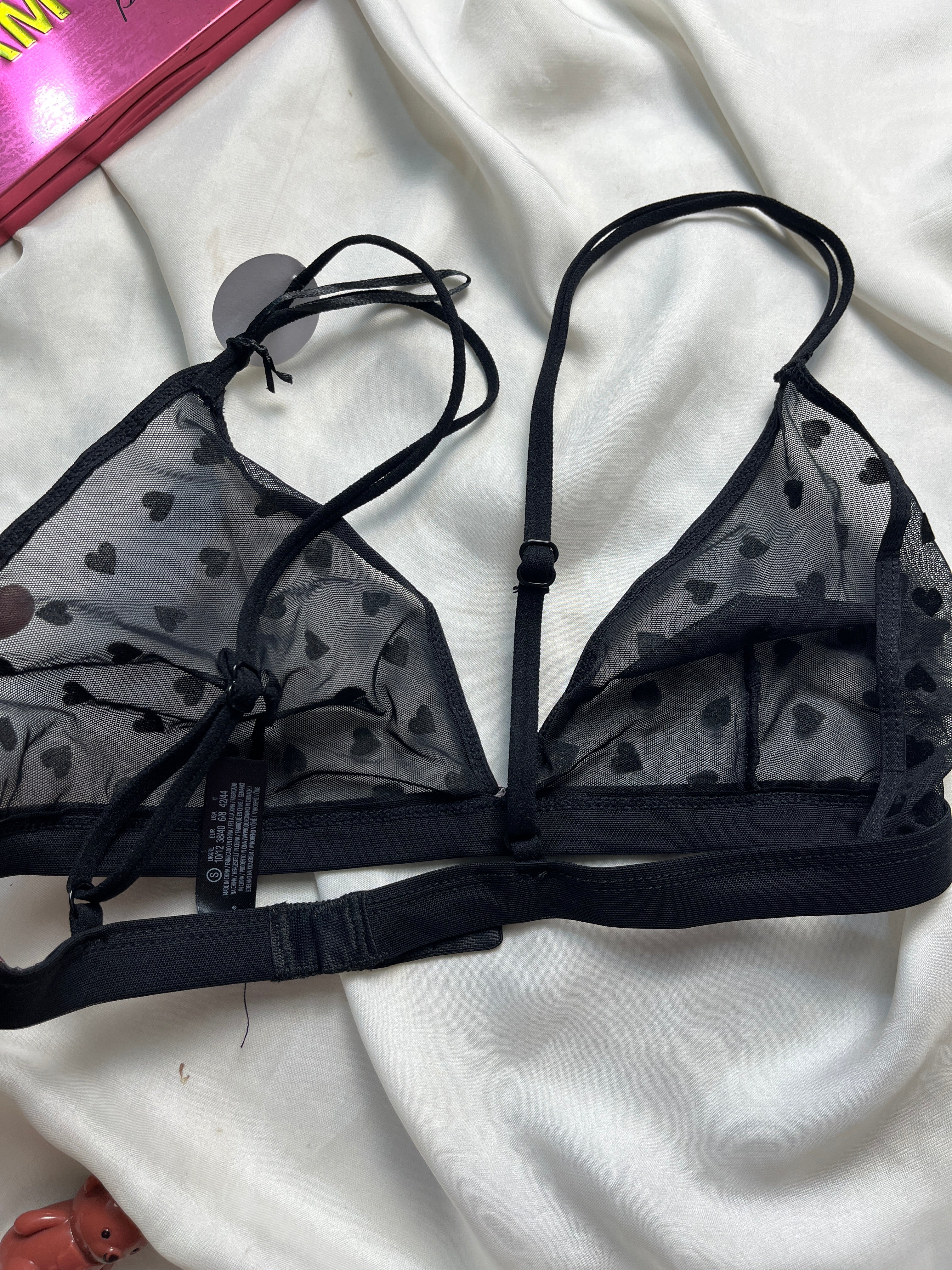 Primark see through Small bralette size : 32A,32B,32C  34A,34B