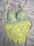 Pushup bra size : 36D with full coverage soft panty