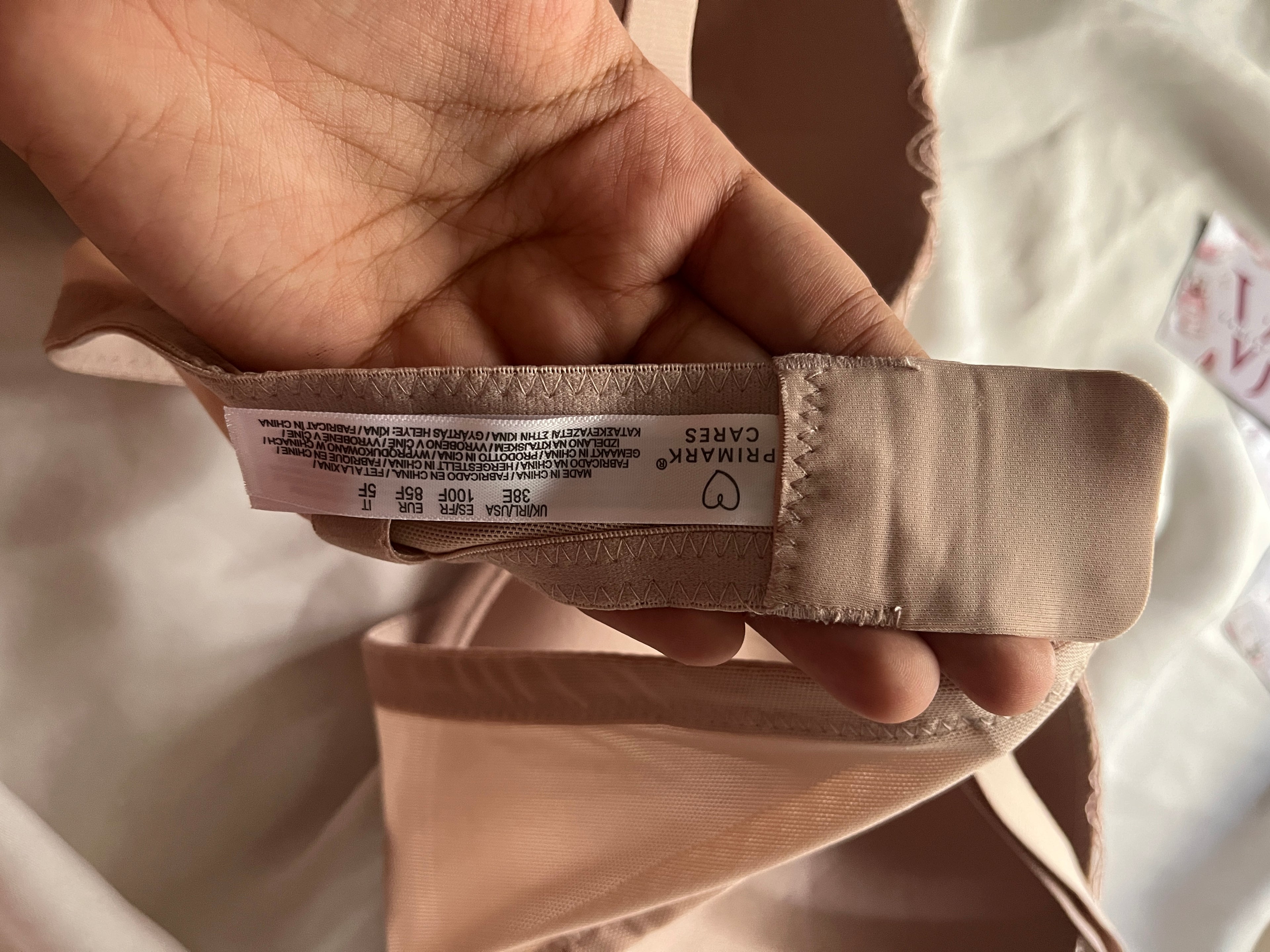 Primark slightly pushup 38E/36F bra