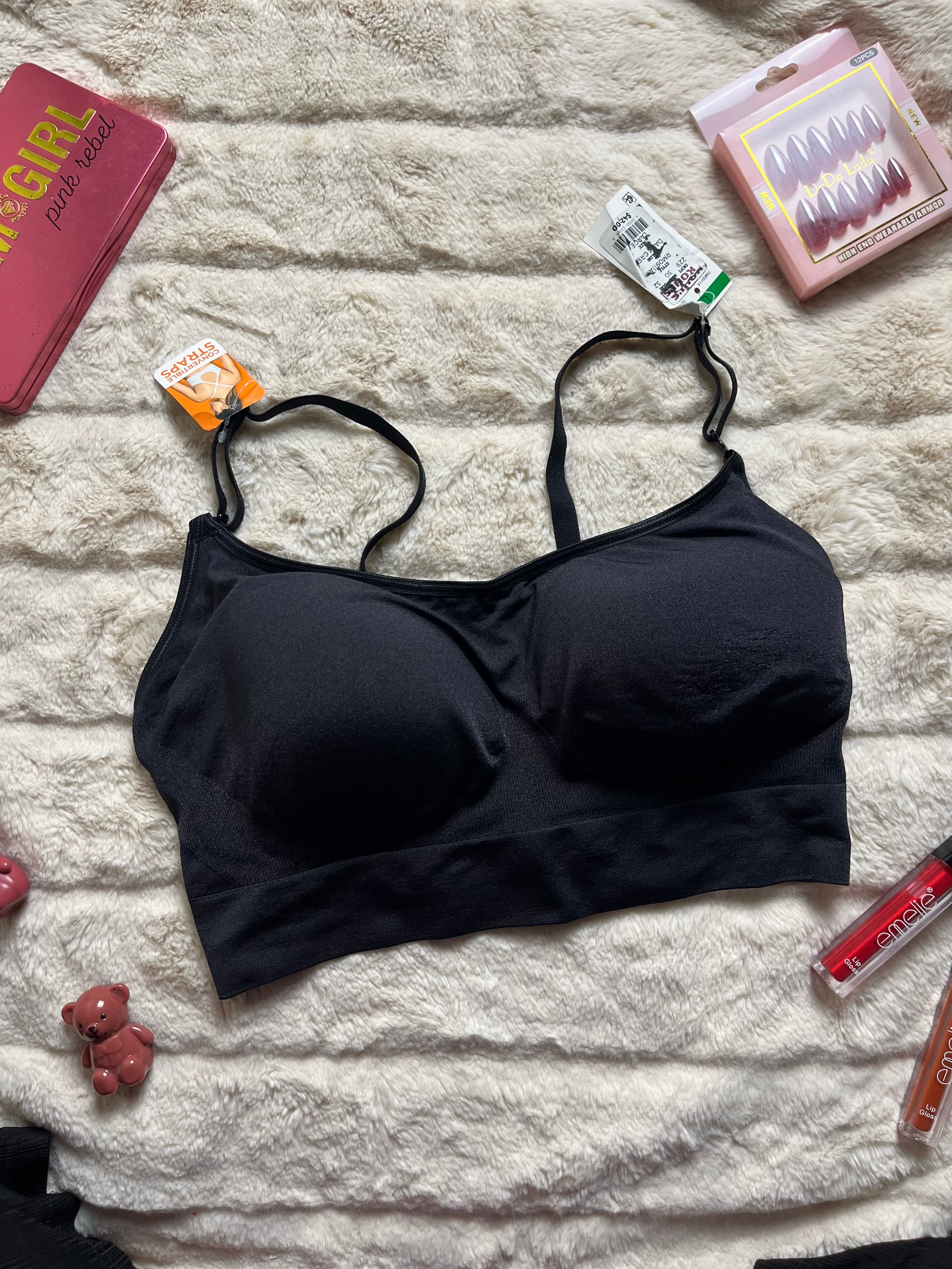 Full coverage Large wireless bra