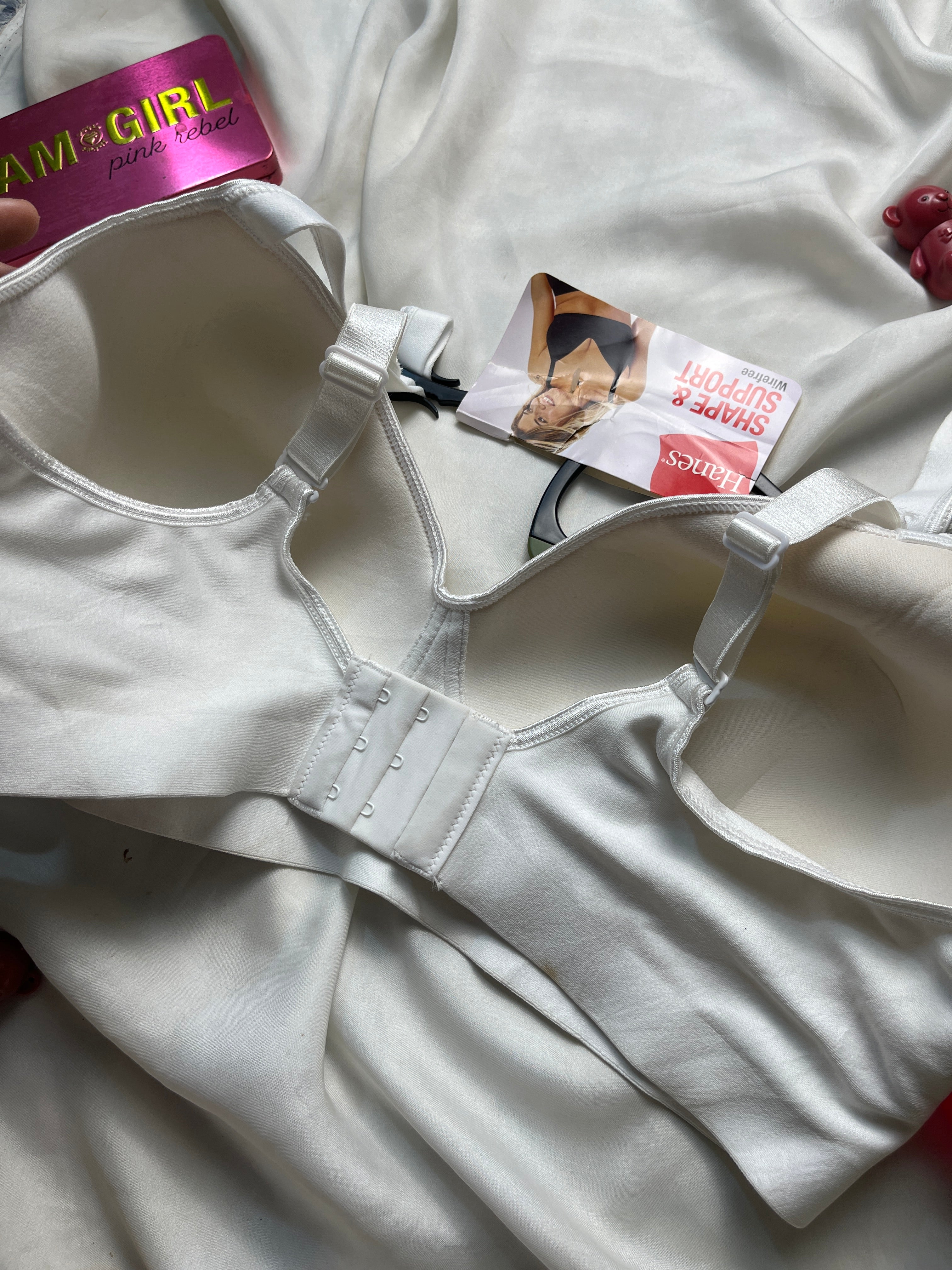 Tagged Wireless cotton warners XL super comfy bra