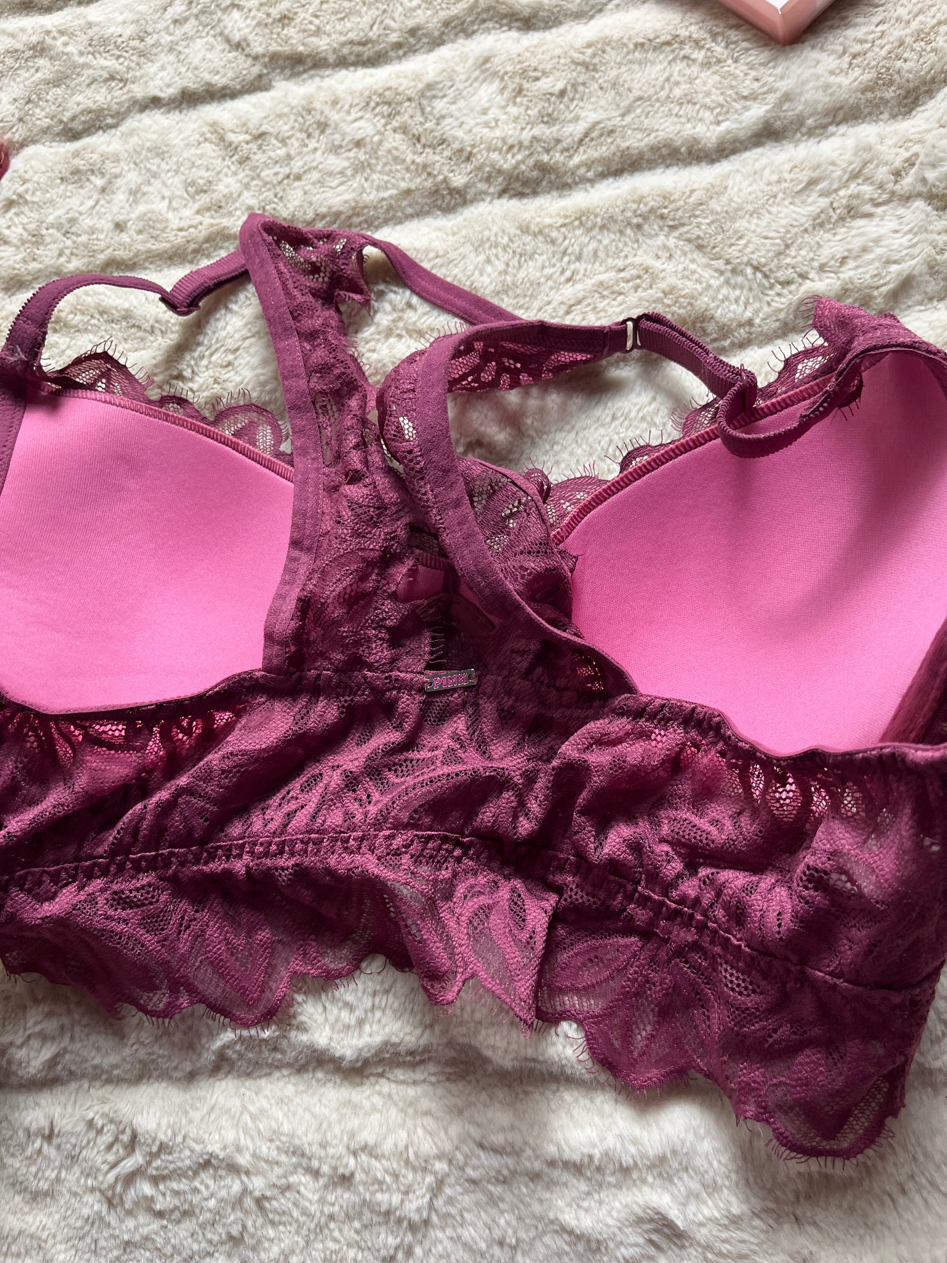Victoria secret fancy lacy Medium bra