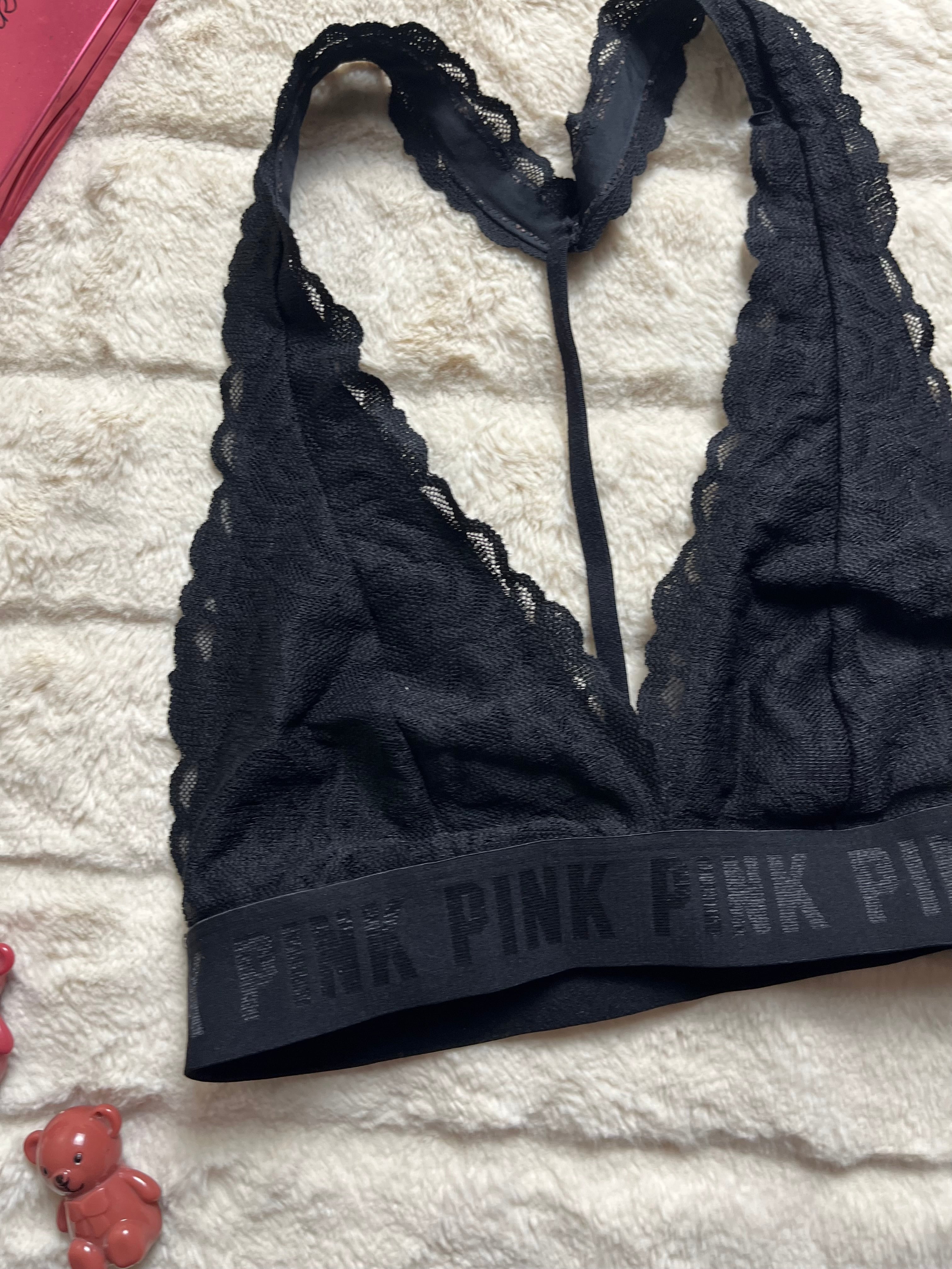 PINK bralette size : small