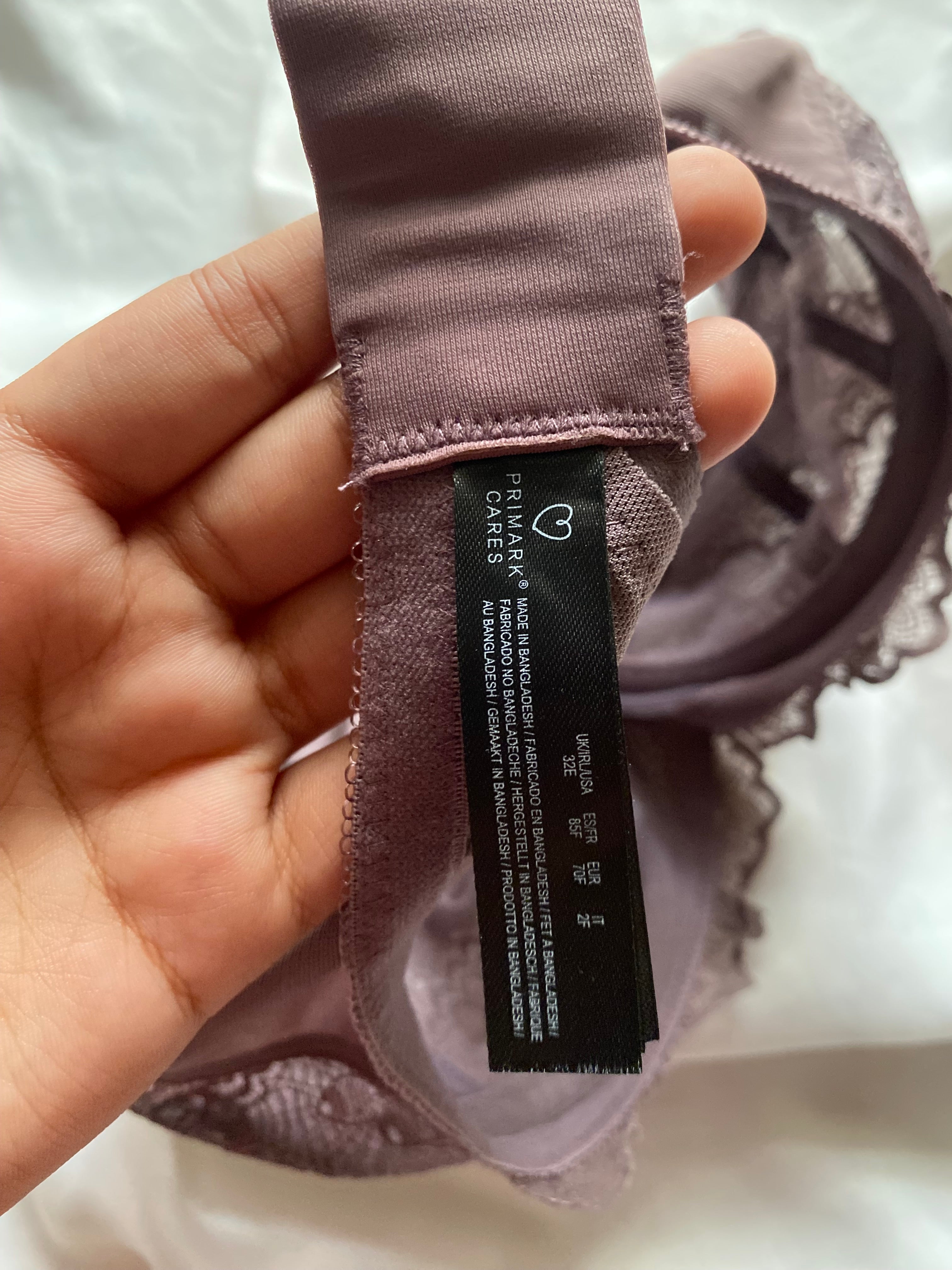 Primark Super comfy 32E bralette