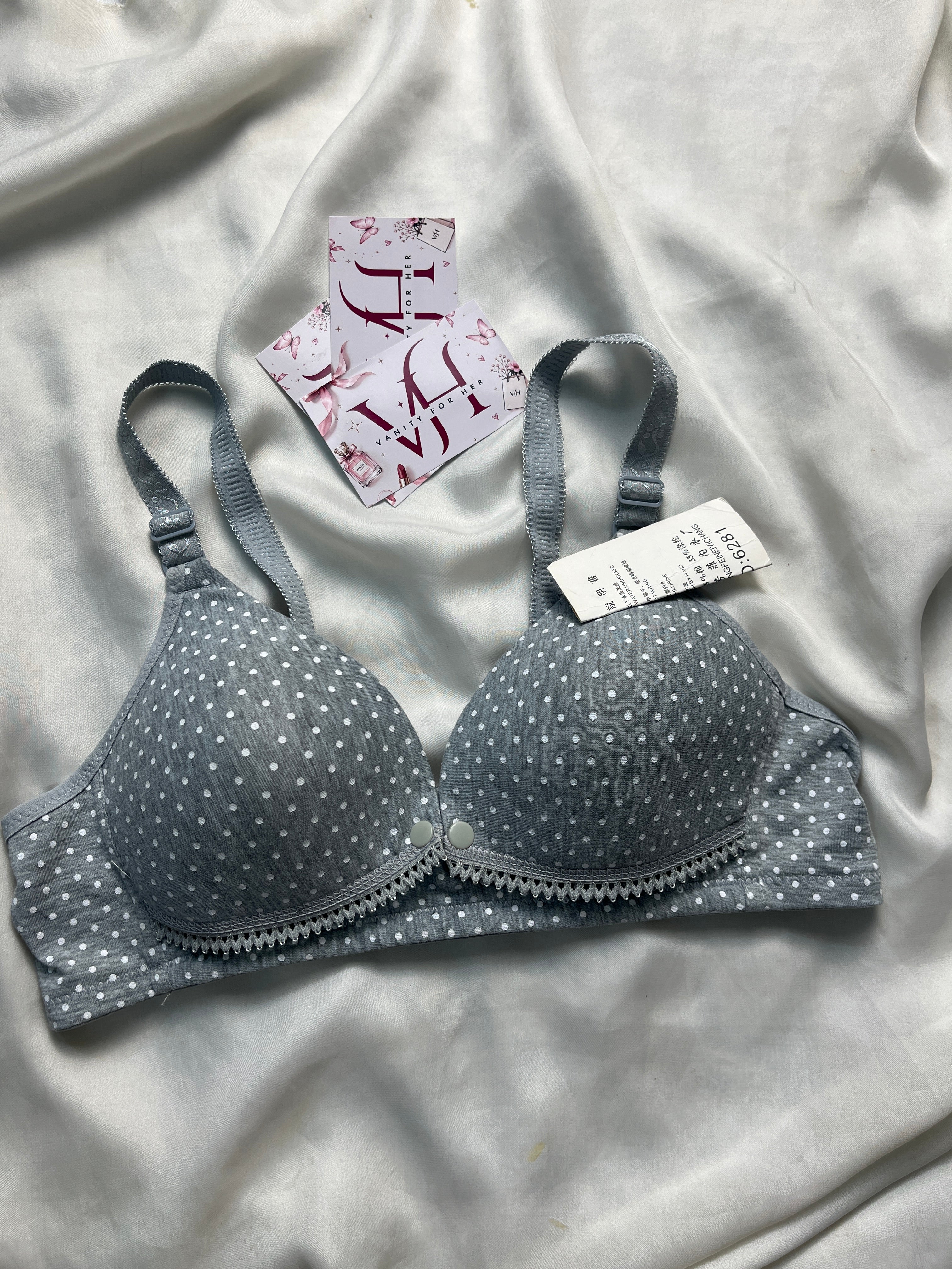 Nursing tagged medium bra